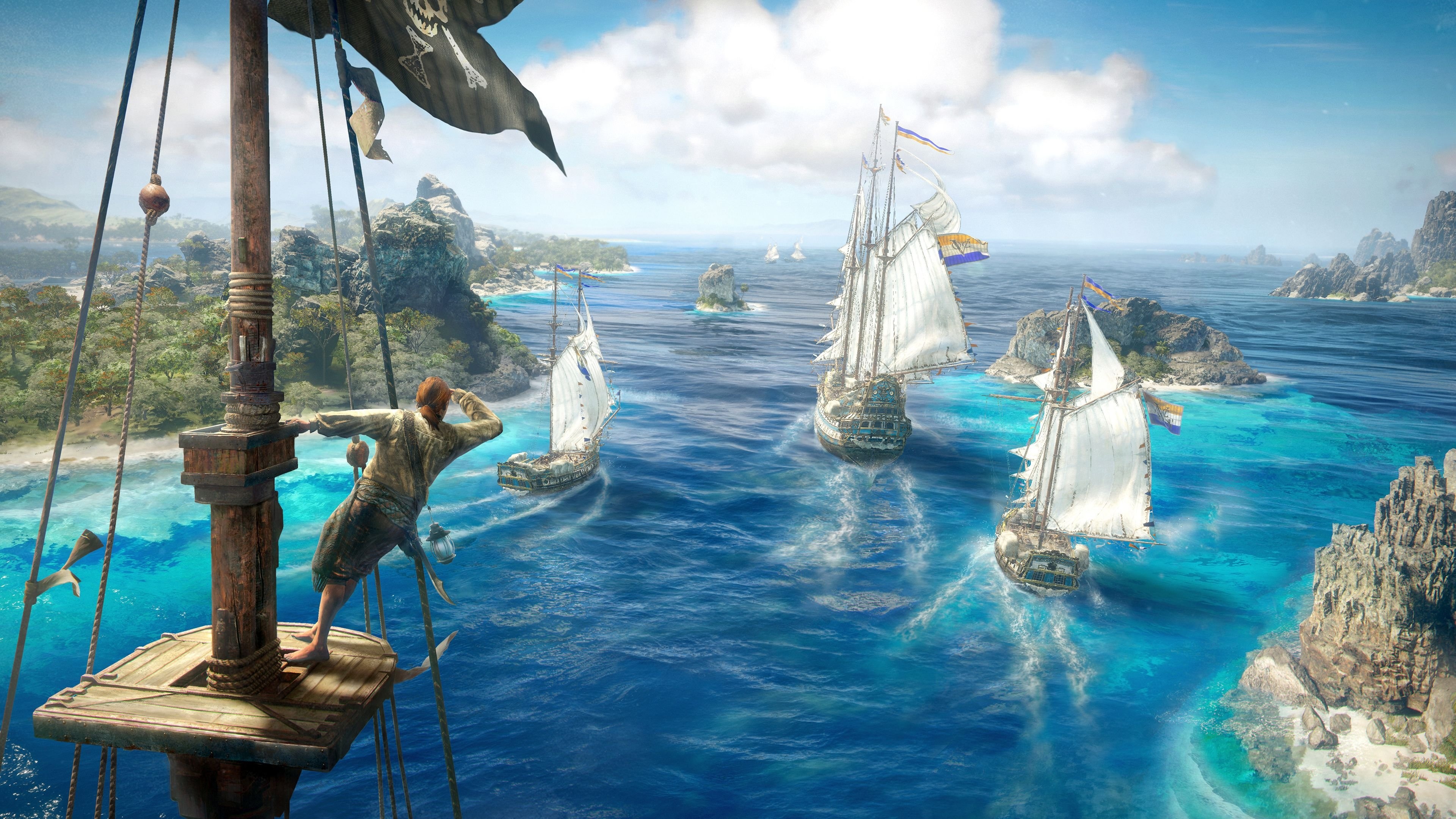 Skull & Bones, Ubisoft, Pirates, High-seas adventure, 3840x2160 4K Desktop