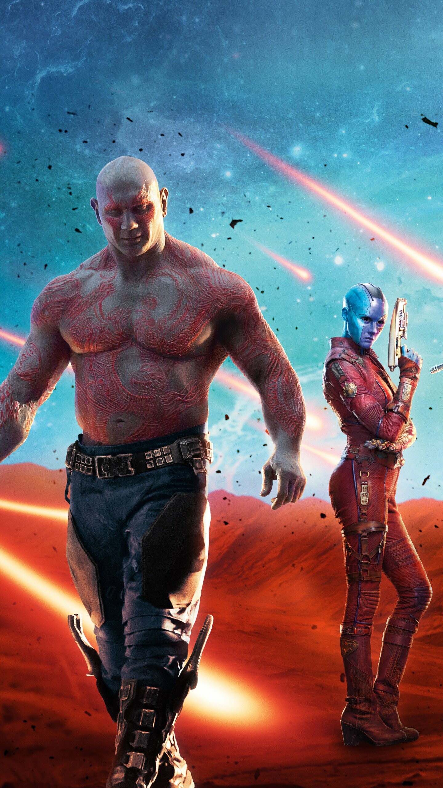 Marvel Nebula, Guardians of the Galaxy Vol 2, Movie, 1440x2560 HD Phone