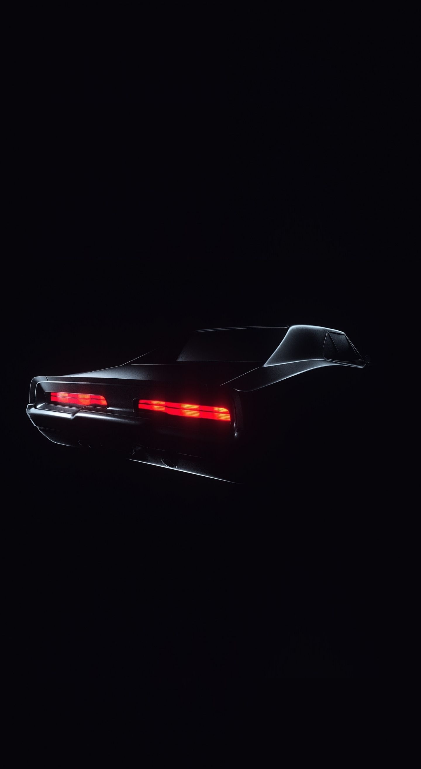 Dodge Charger, Rear lights, Sports car wallpaper, 1440x2630 HD Phone