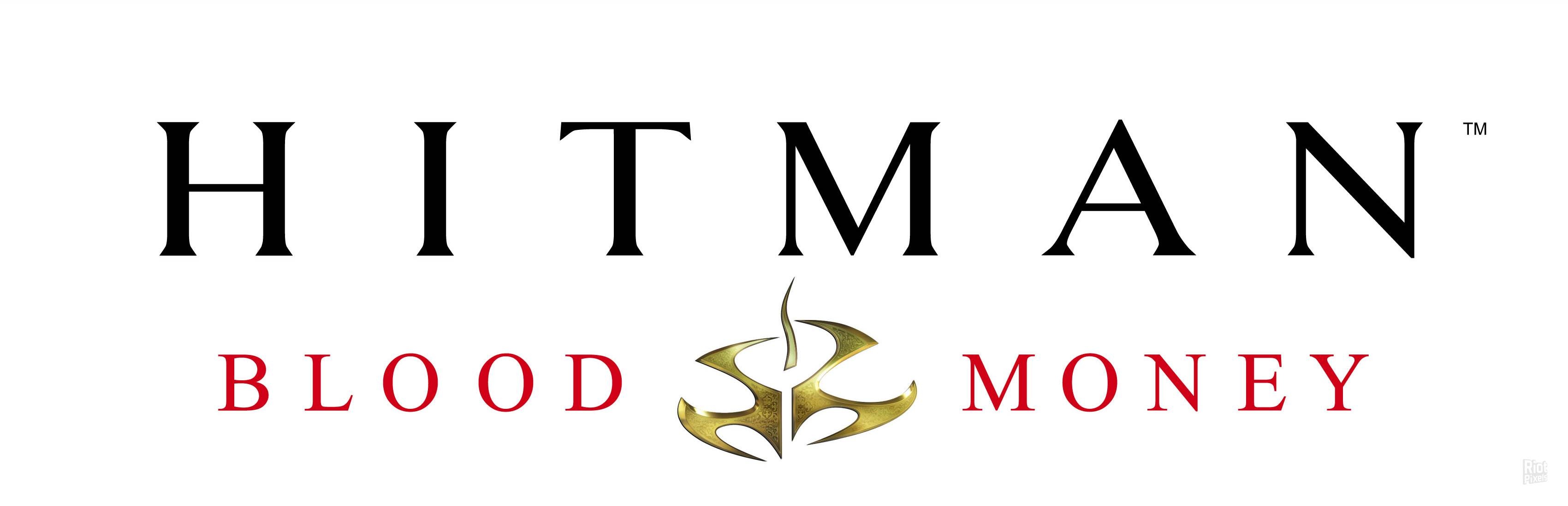 Logo, Hitman: Blood Money Wallpaper, 3400x1100 Dual Screen Desktop