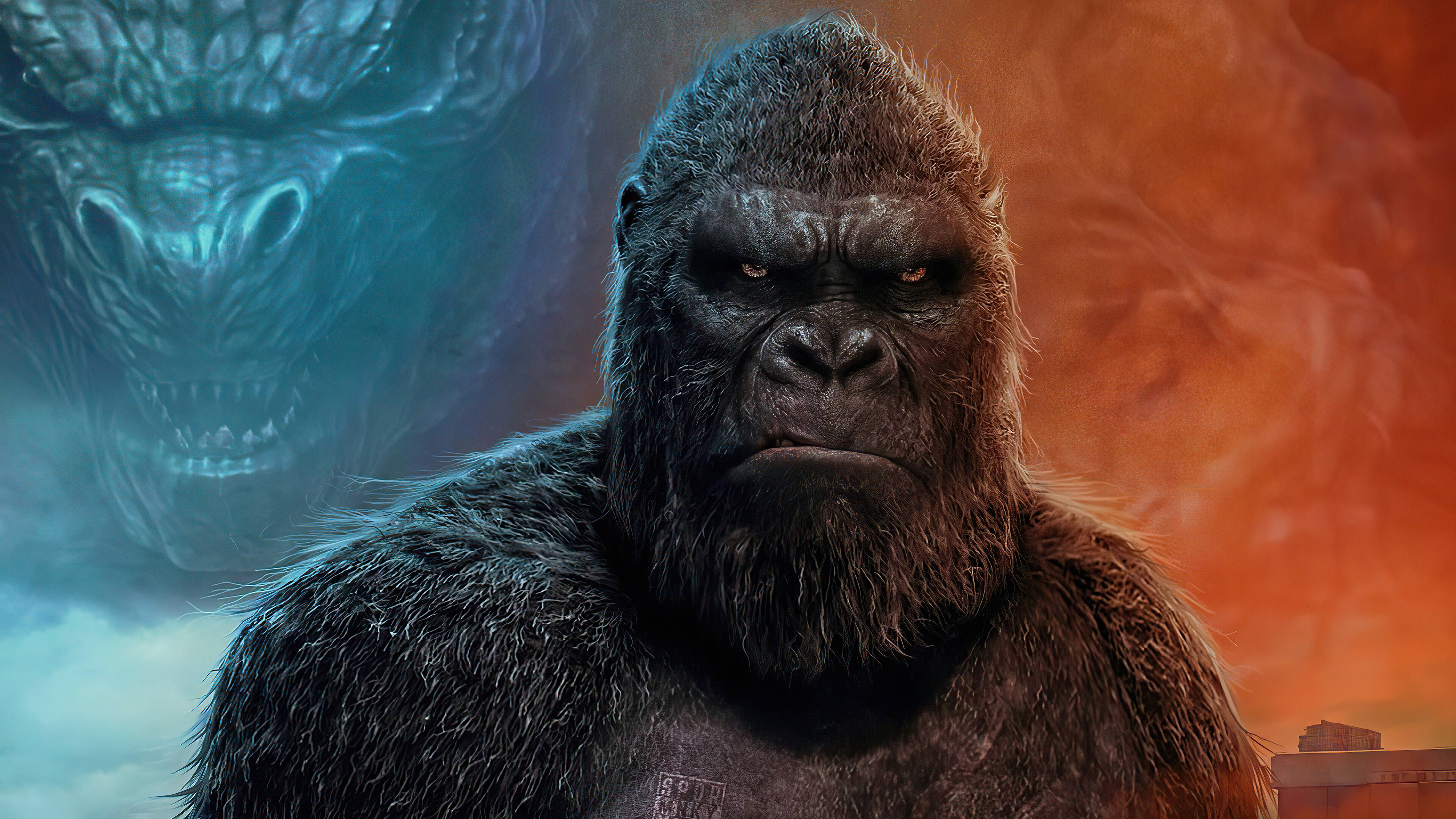 King Kong: The monster has been dubbed The Eighth Wonder of the World. 3840x2160 4K Wallpaper.