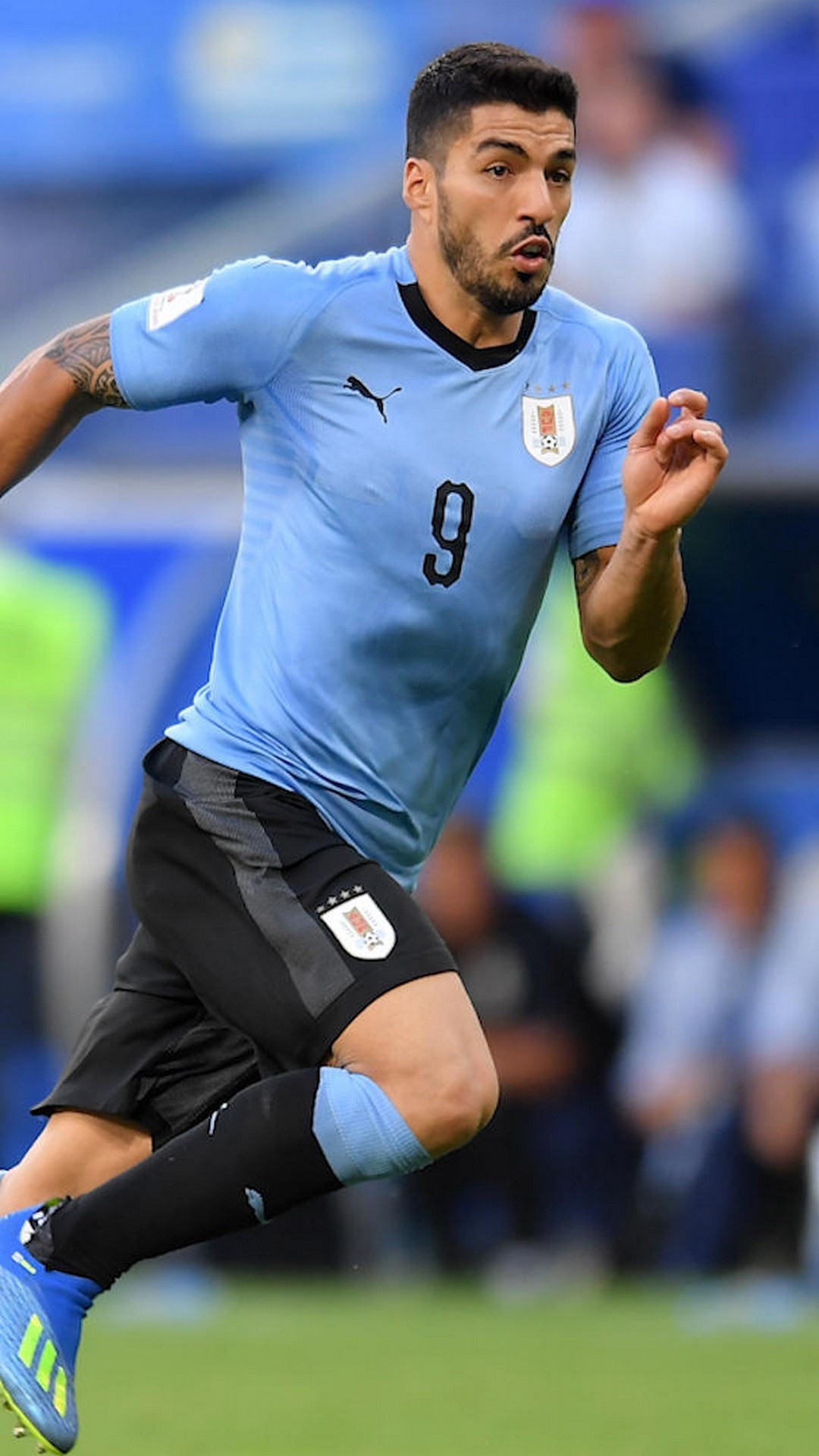 Luis Suarez, Wallpaper for Android, Uruguayan footballer, Mobile background, 1080x1920 Full HD Phone