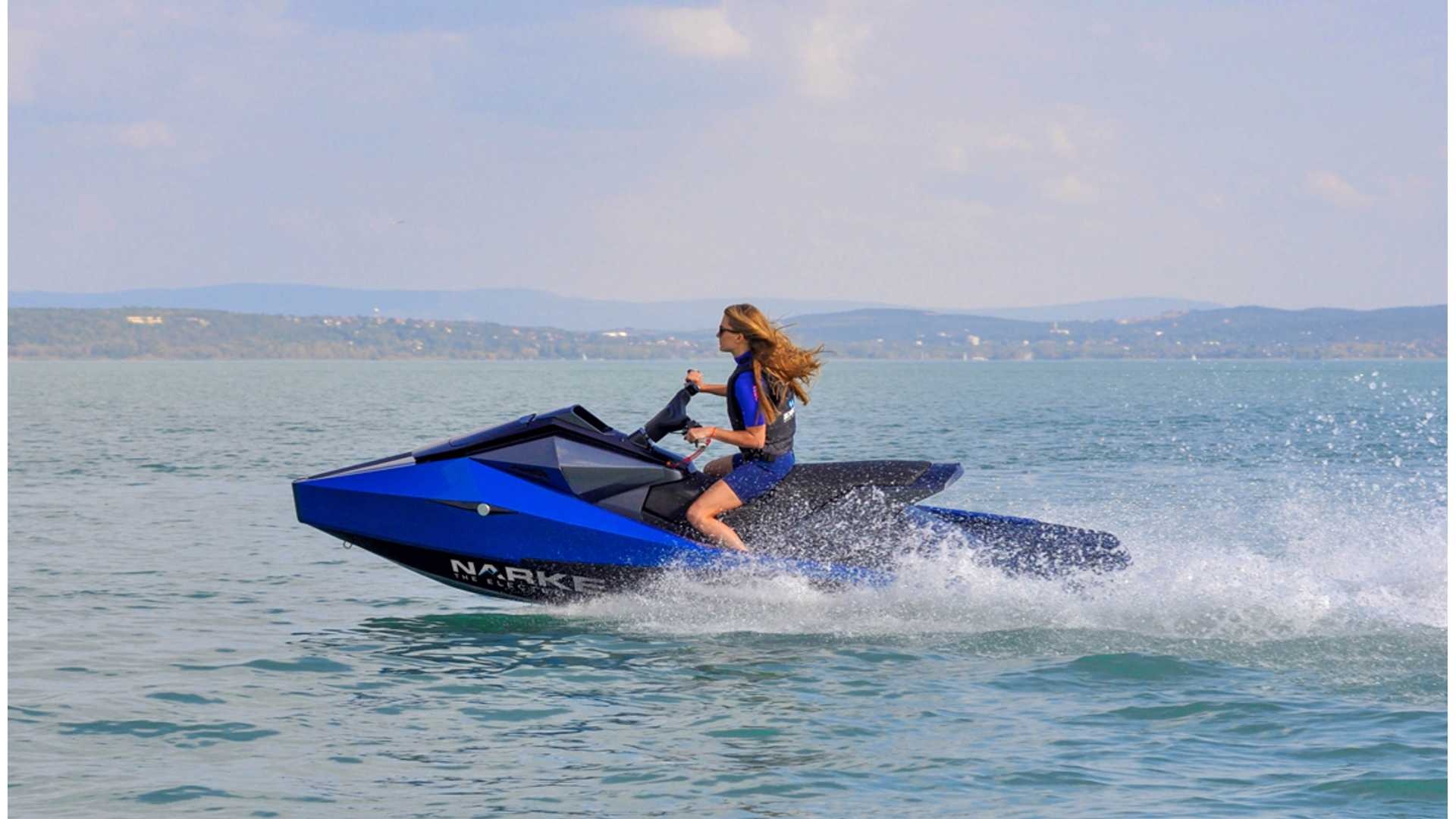Jet Ski: The world’s first production of electric PWC, Narke. 1920x1080 Full HD Background.