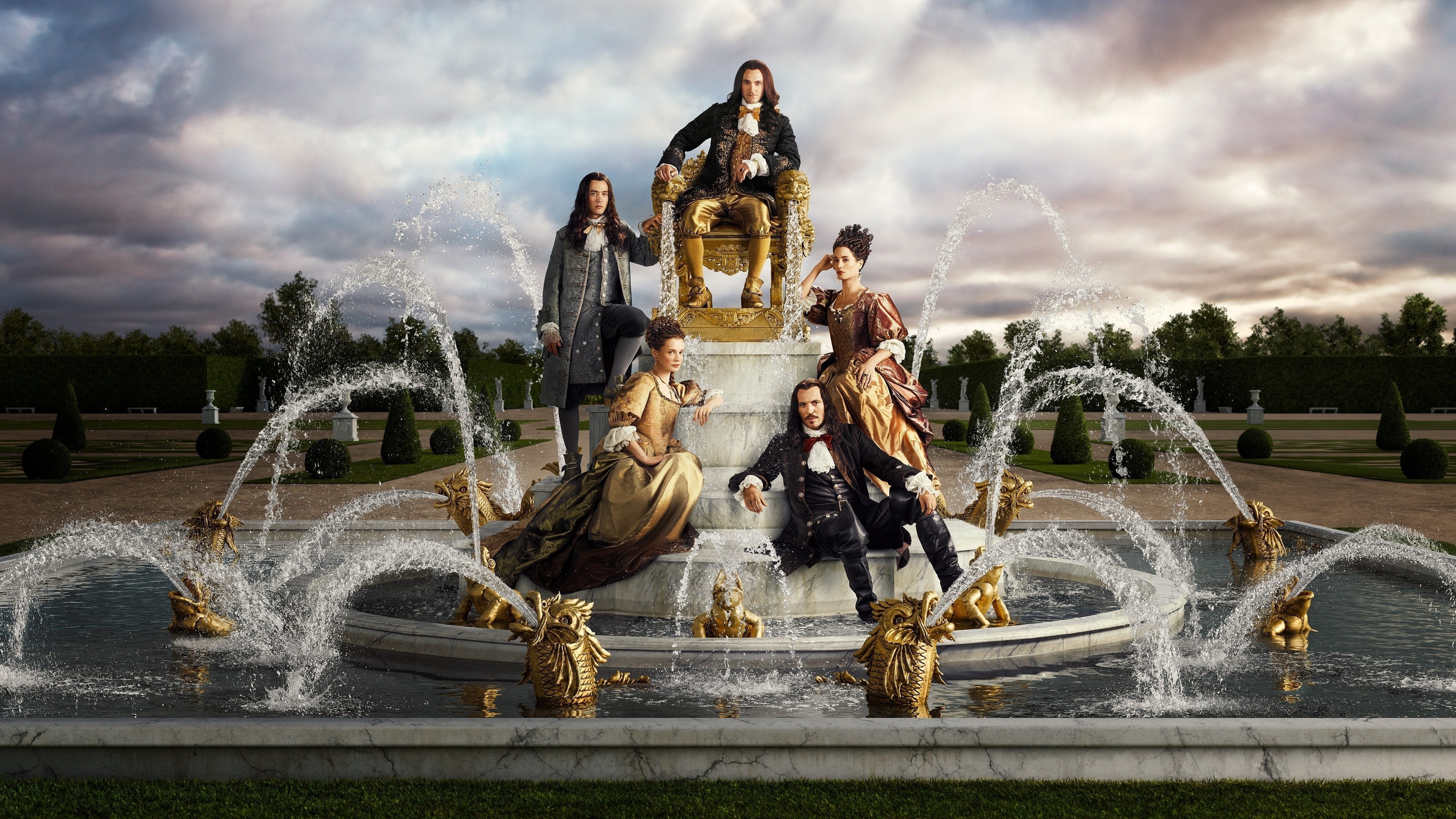 Versailles TV series, Lavish historical drama, Royal court intrigue, Opulent settings, 3840x2160 4K Desktop