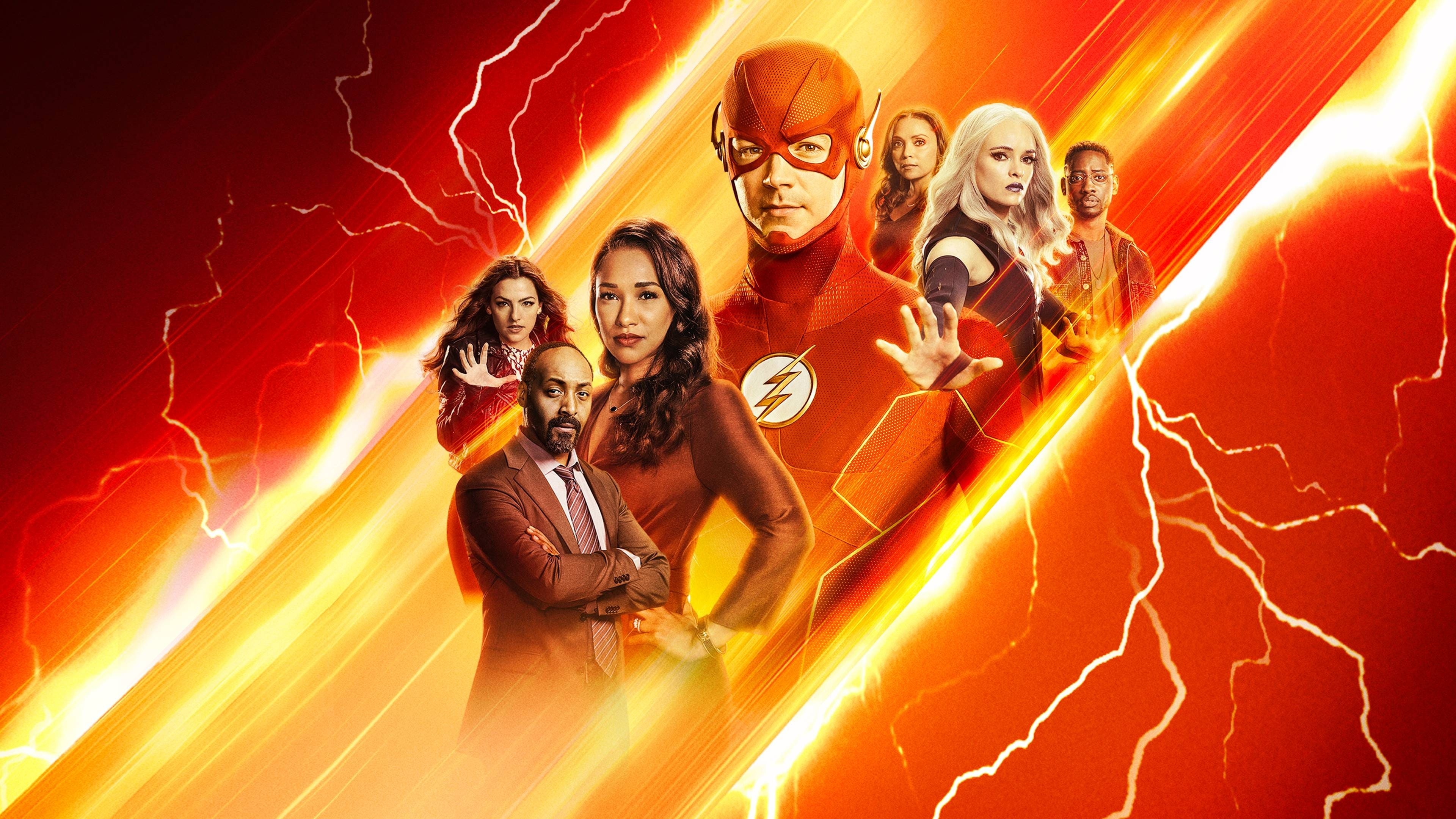 Flash (TV Series): A spin-off of Arrow, existing in the same fictional universe known as the Arrowverse. 3840x2160 4K Background.