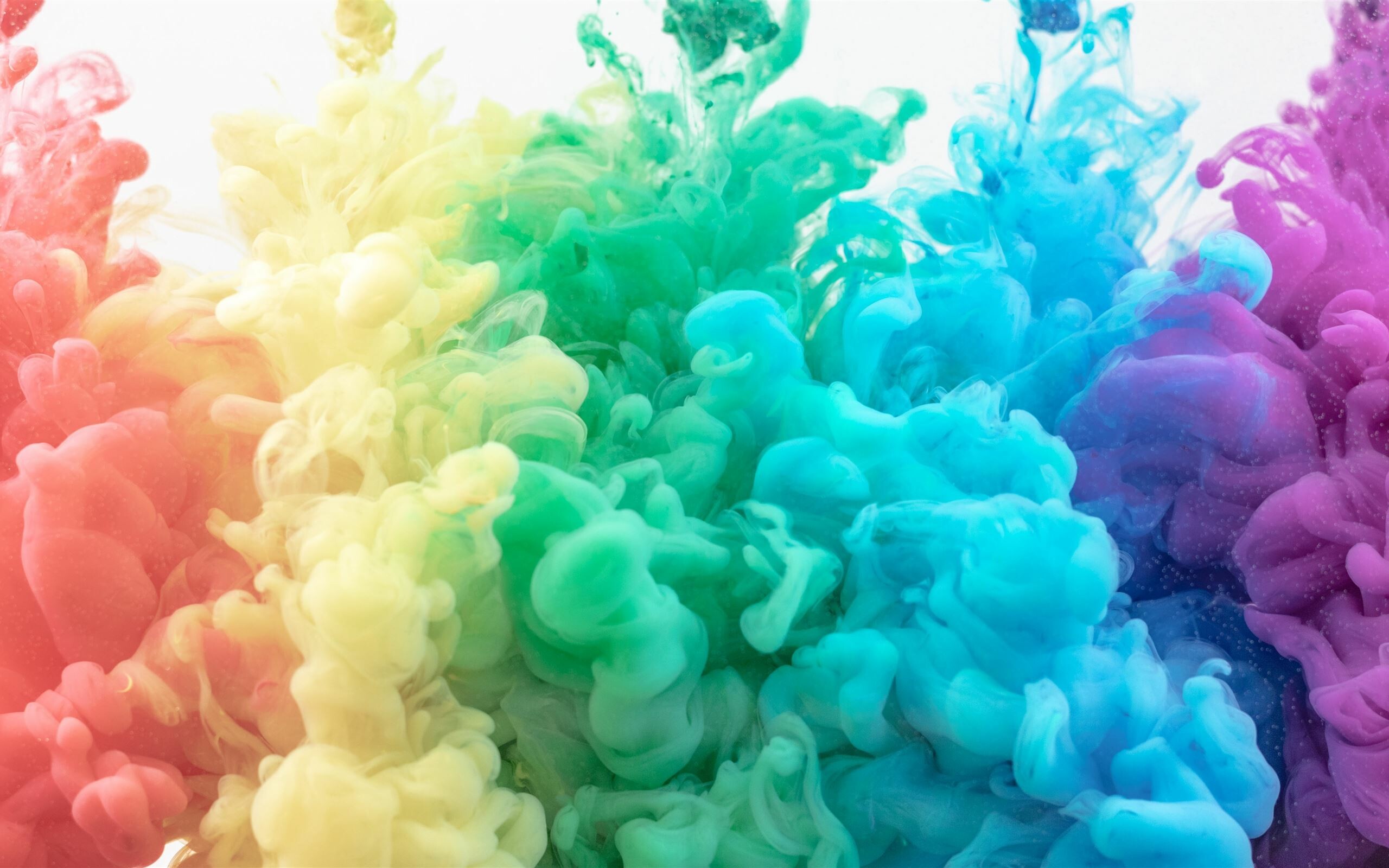 Rainbow Colors: A visual representation of an idea, Different shades. 2560x1600 HD Background.