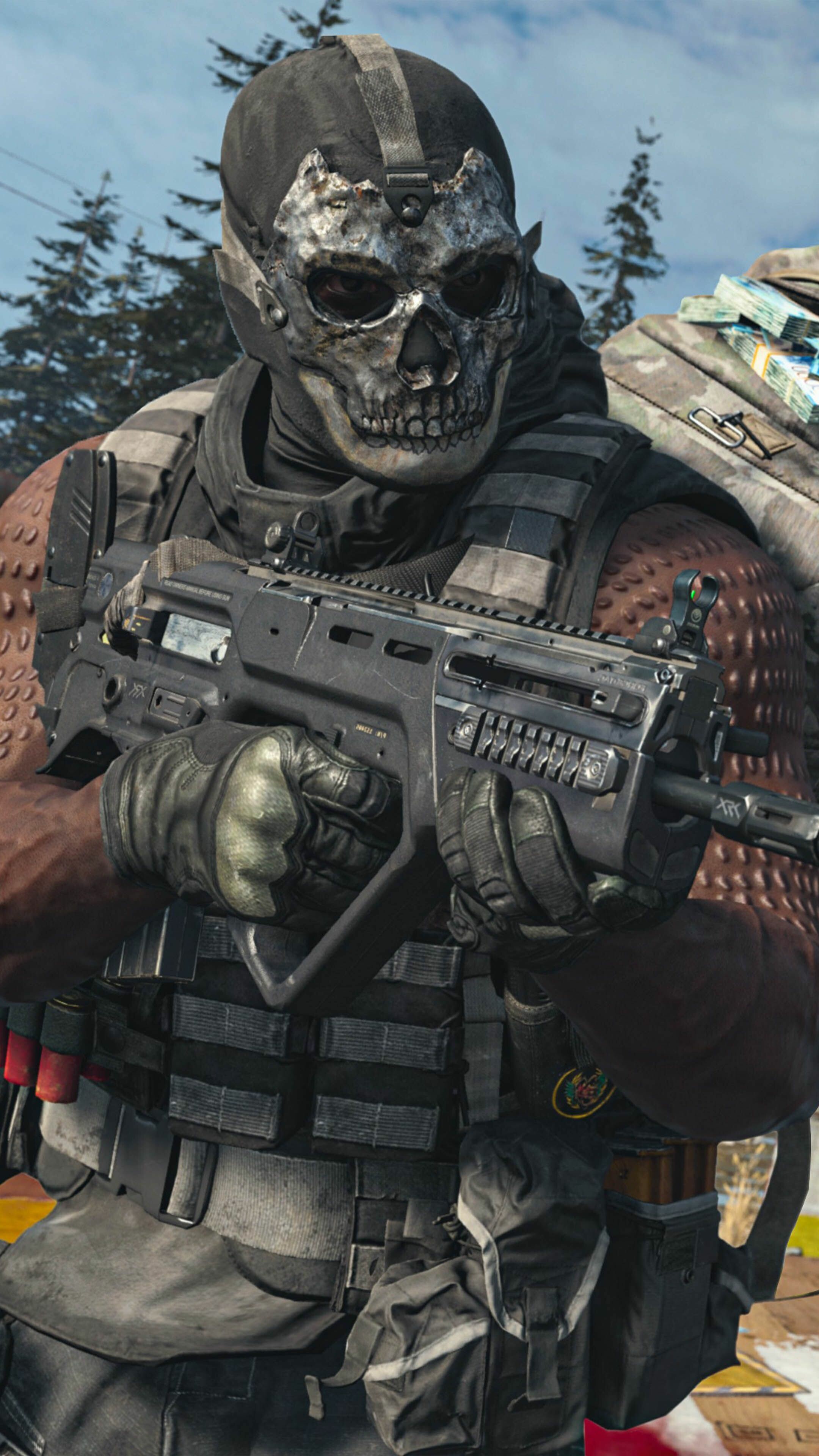 Call of Duty: Warzone, An online battle royale game announced by Raven Software. 2160x3840 4K Background.
