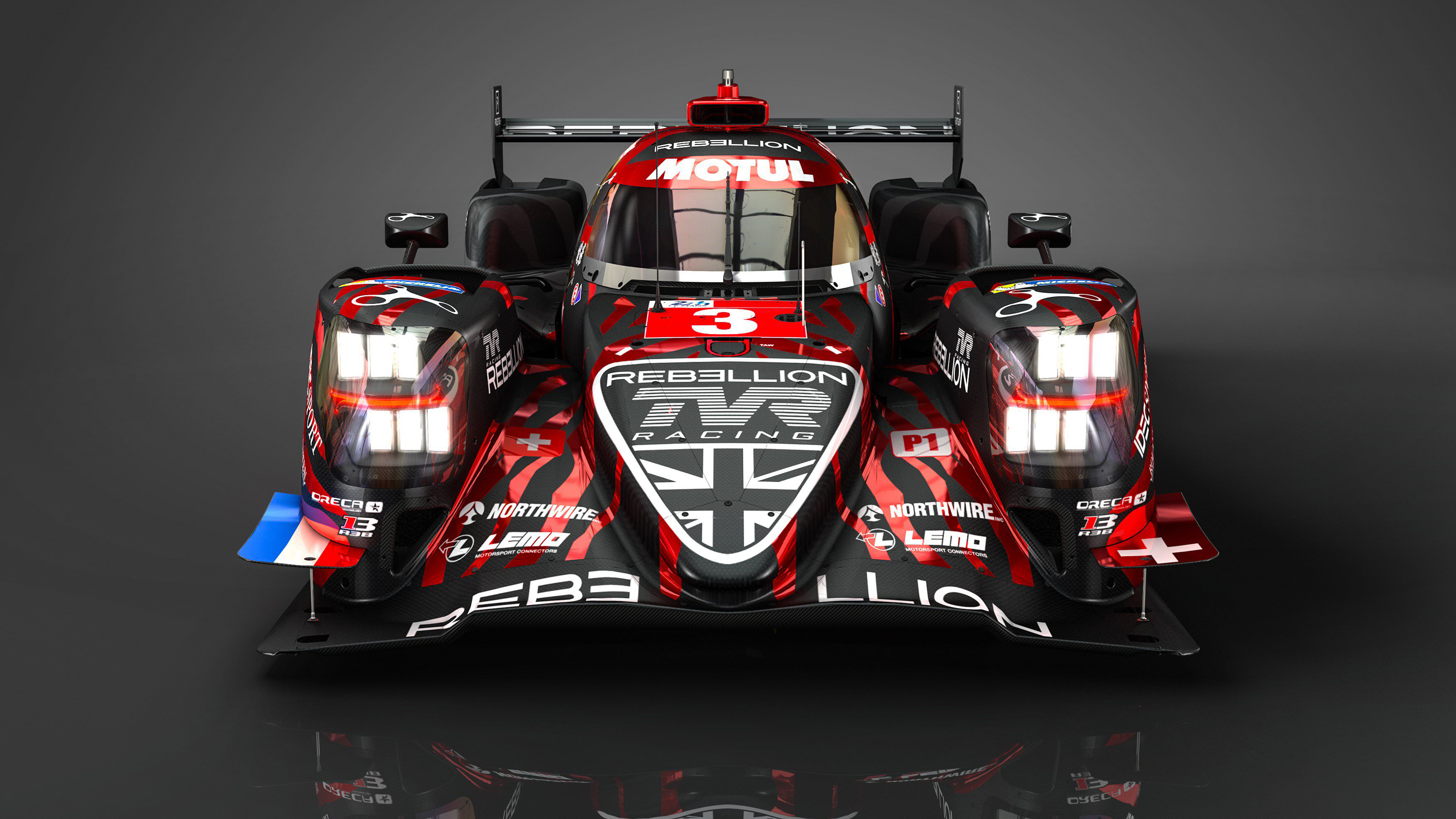 Endurance Racing: Rebellion Racing Team, TVR, Northwire, The Intercontinental Le Mans Cup Season Of 2011, Europe. 3840x2160 4K Wallpaper.