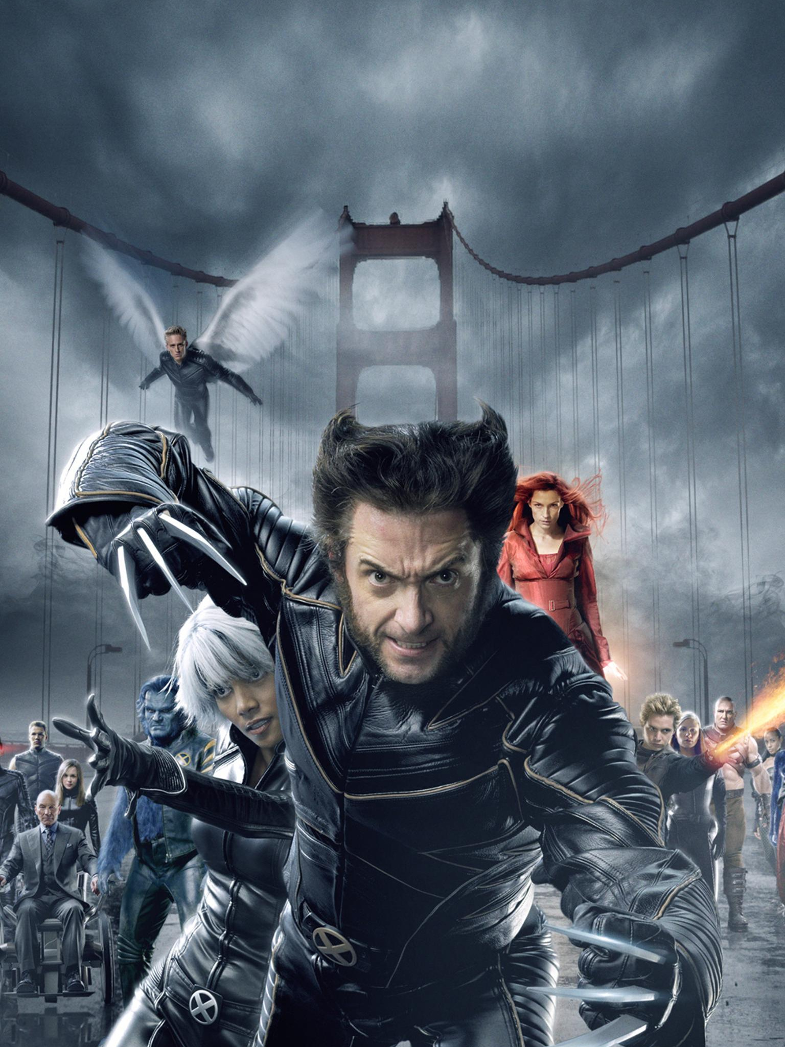 X-Men: The Last Stand, Mutant battle, Fierce showdown, Iconic characters, 1540x2050 HD Handy
