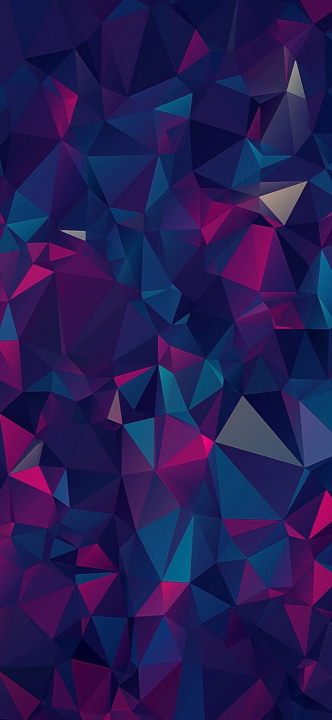 Geometric Abstract: Hexagons, Obtuse angles, Intersecting lines. 1130x2440 HD Wallpaper.