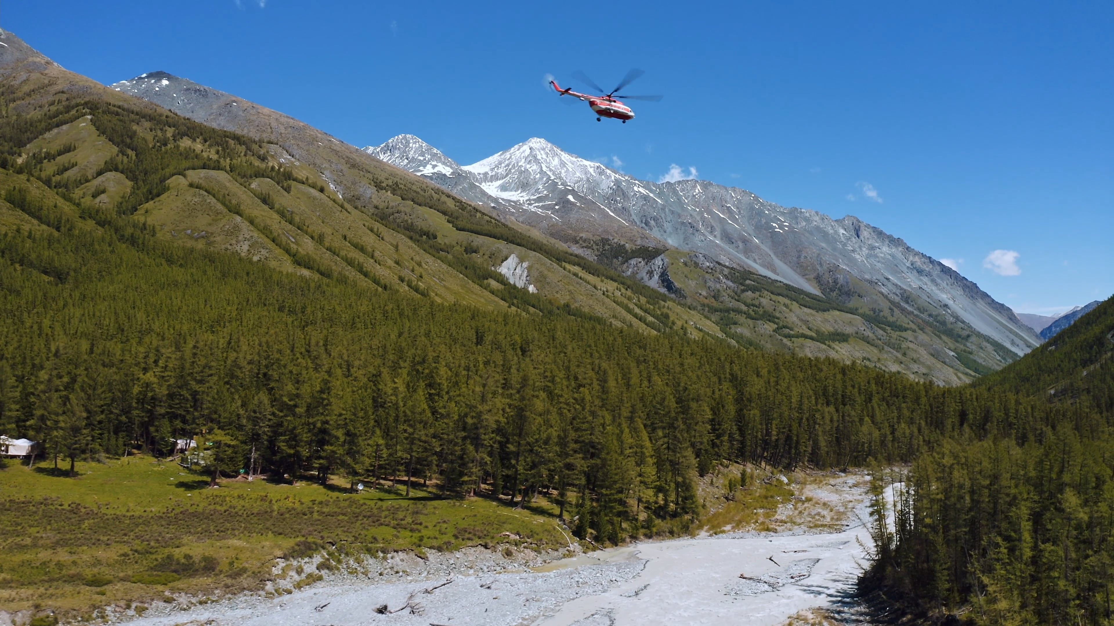 Altai Mountains drone footage, Free stock video, Aerial perspective, Mountainous terrain, 3840x2160 4K Desktop