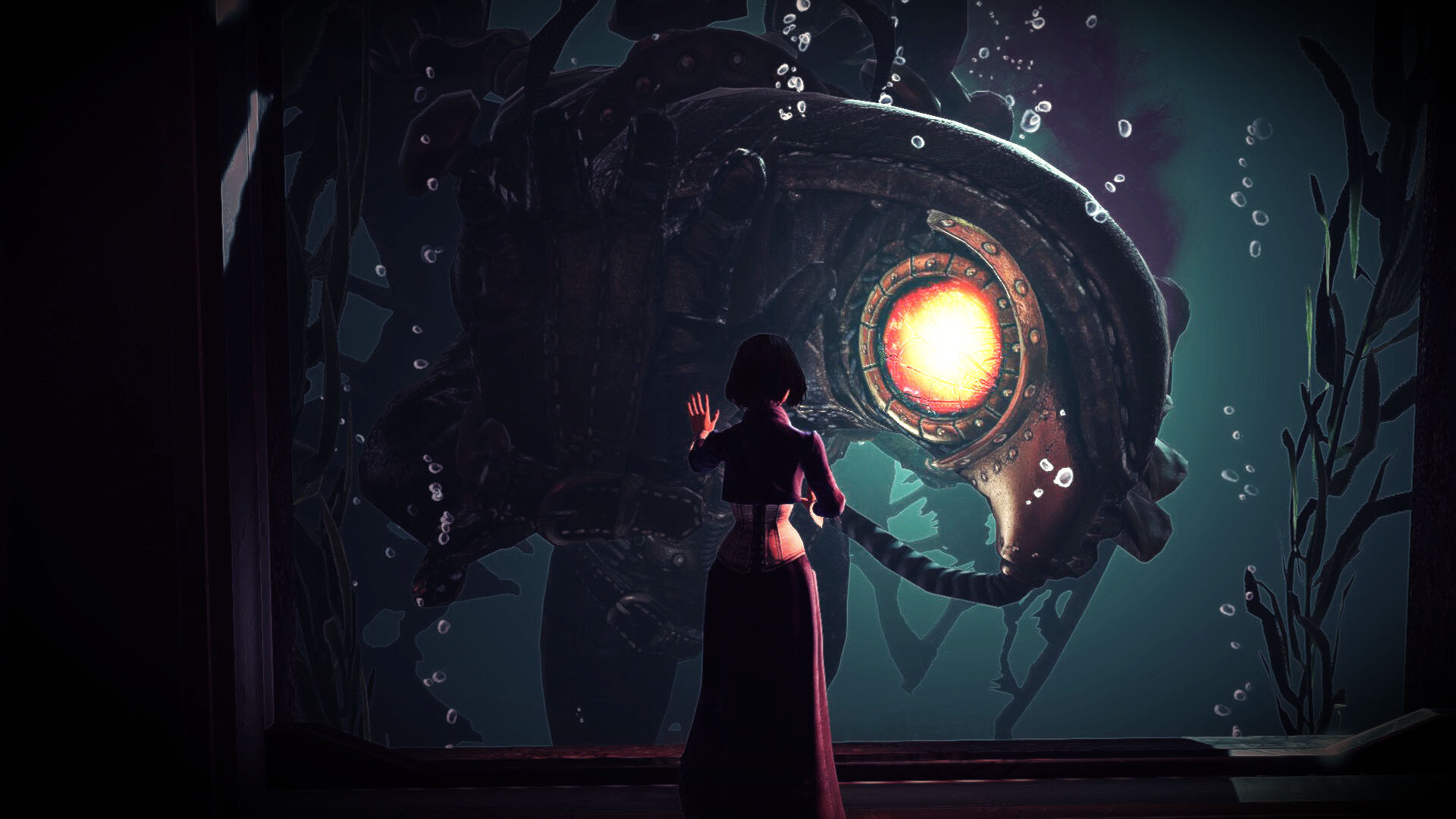 BioShock: Elizabeth, A young woman who has been held captive in Columbia for most of her life. 1920x1080 Full HD Background.