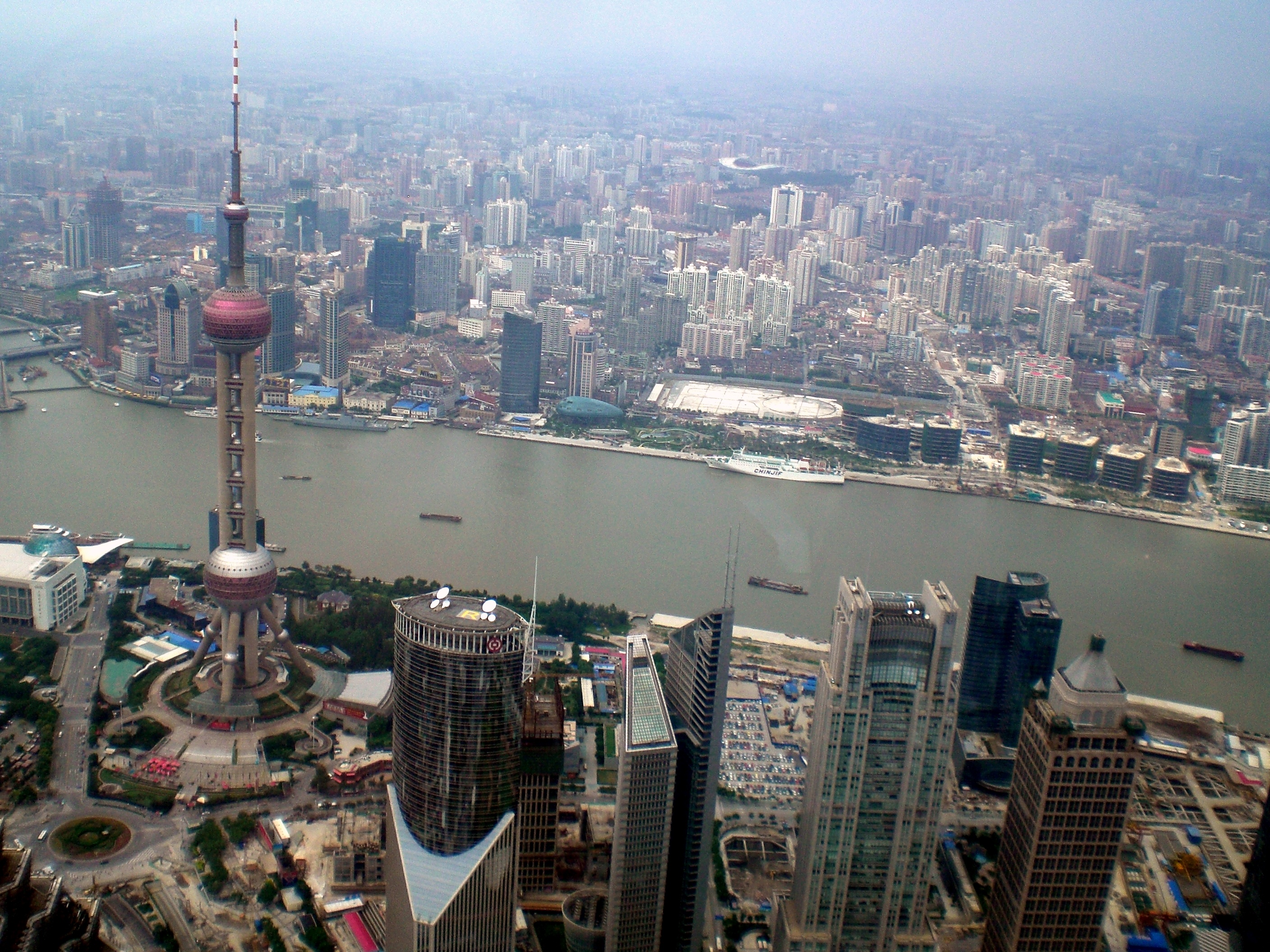 Oriental Pearl Tower, Shanghai, Thousand wonders, Tower architecture, 2820x2120 HD Desktop