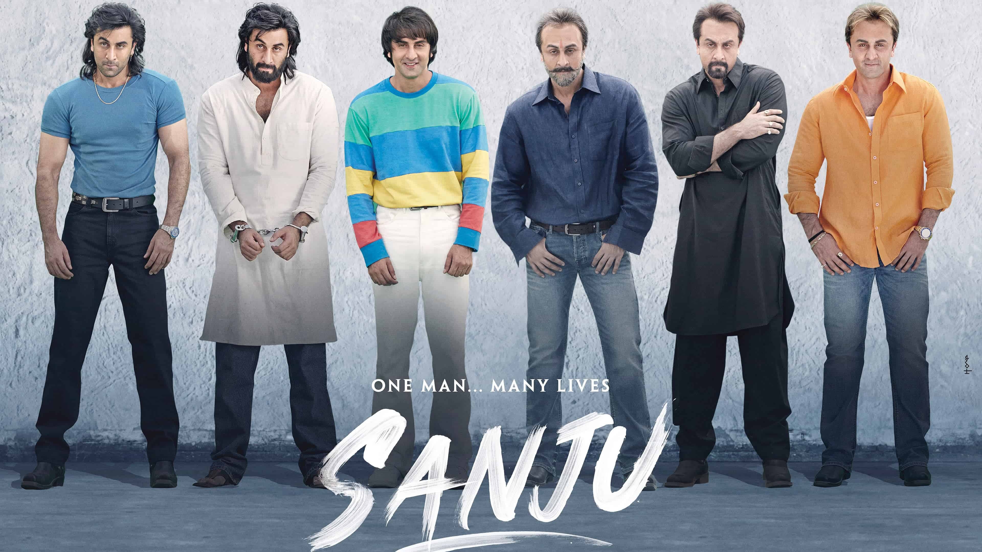 Ranbir Kapoor, Sanju movie, Bollywood actor, HD wallpaper, 3840x2160 4K Desktop