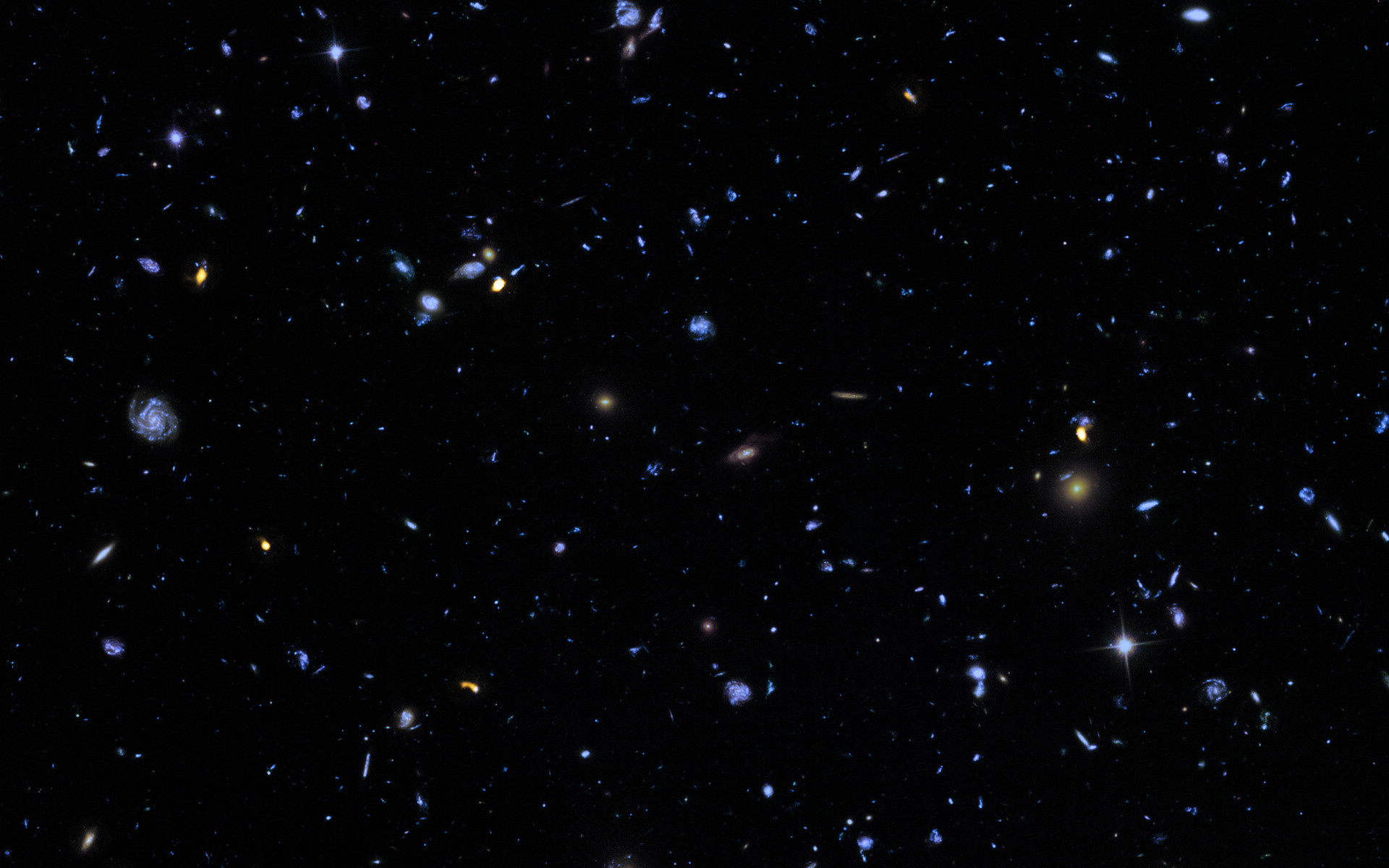Hubble Deep Field, Astronomical marvel, Cosmic wonders, Limitless universe, 1920x1200 HD Desktop