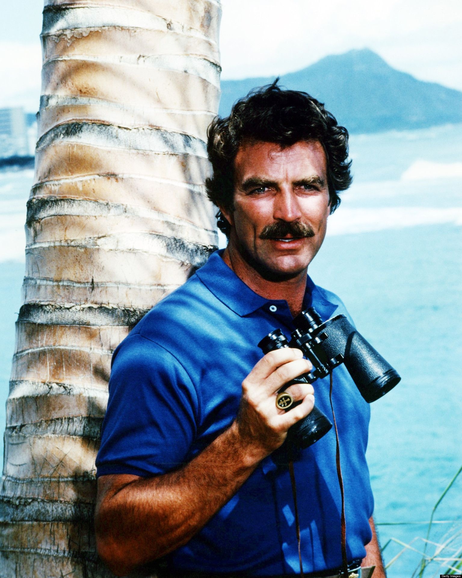 Tom Selleck, Magnum wallpapers, Iconic TV series, Private investigator, 1540x1920 HD Phone