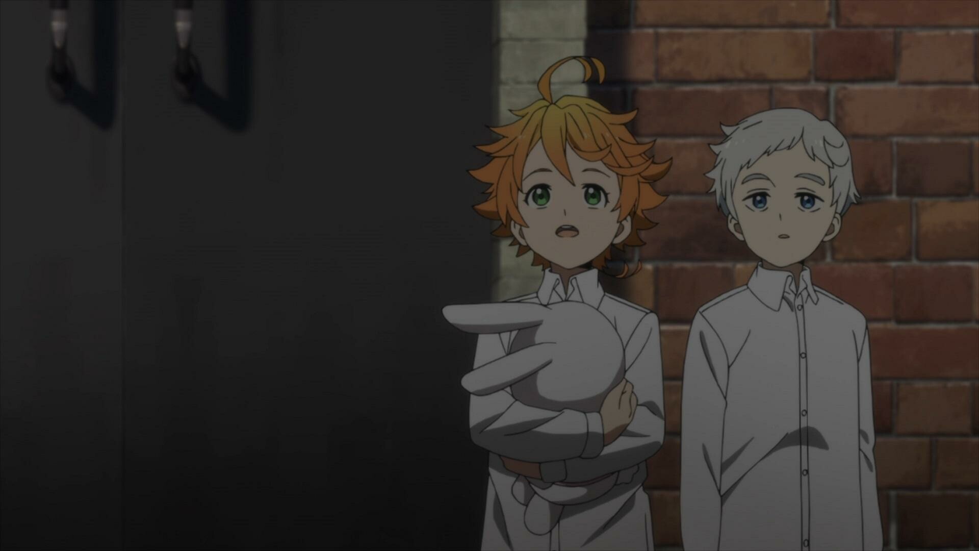 The Promised Neverland: Both seasons were made available to stream on Disney+ Japan on January 28, 2022. 1920x1080 Full HD Background.