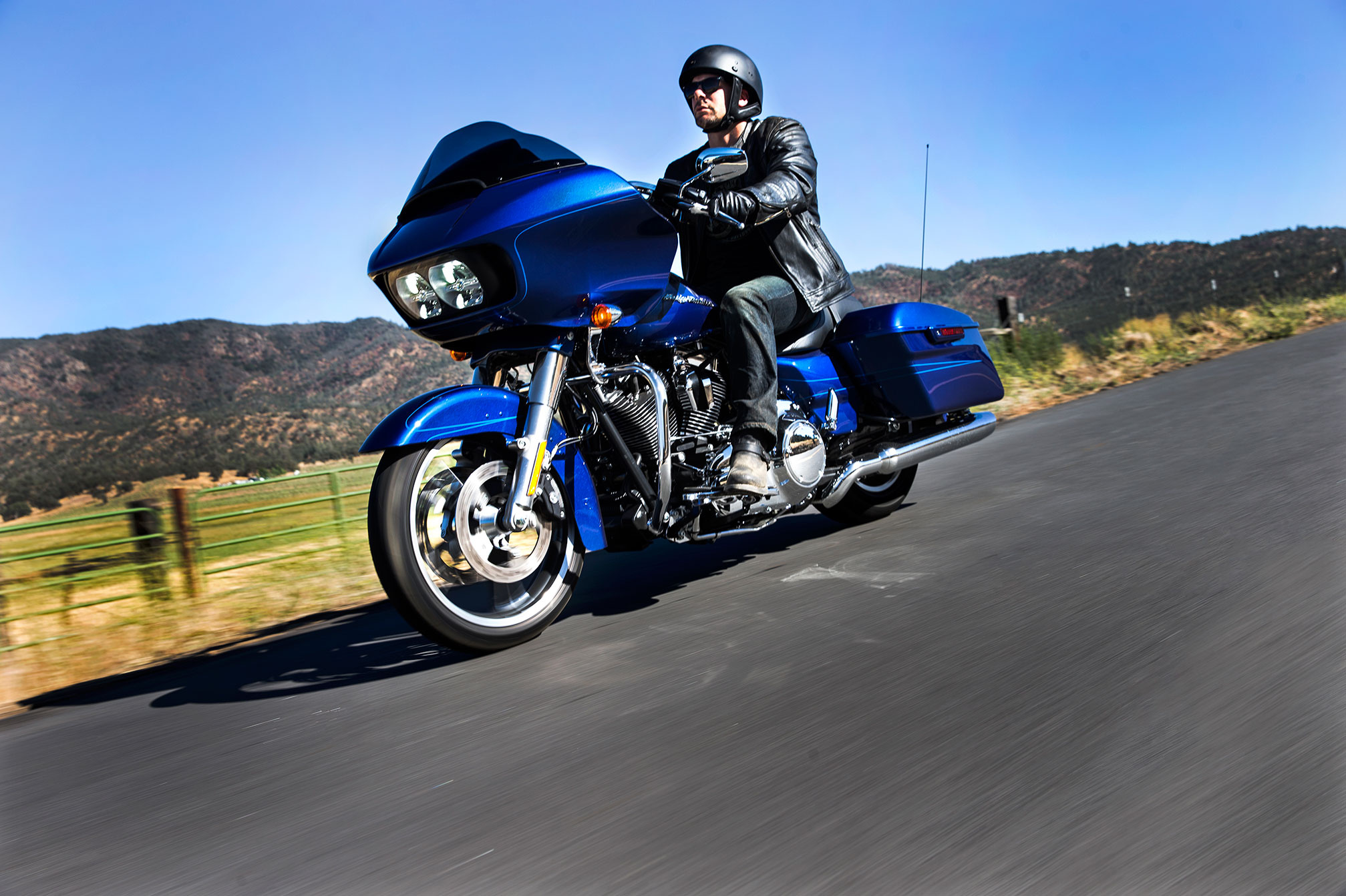 Harley-Davidson Road Glide, Special 2015, Blue color, High resolution, 2020x1350 HD Desktop