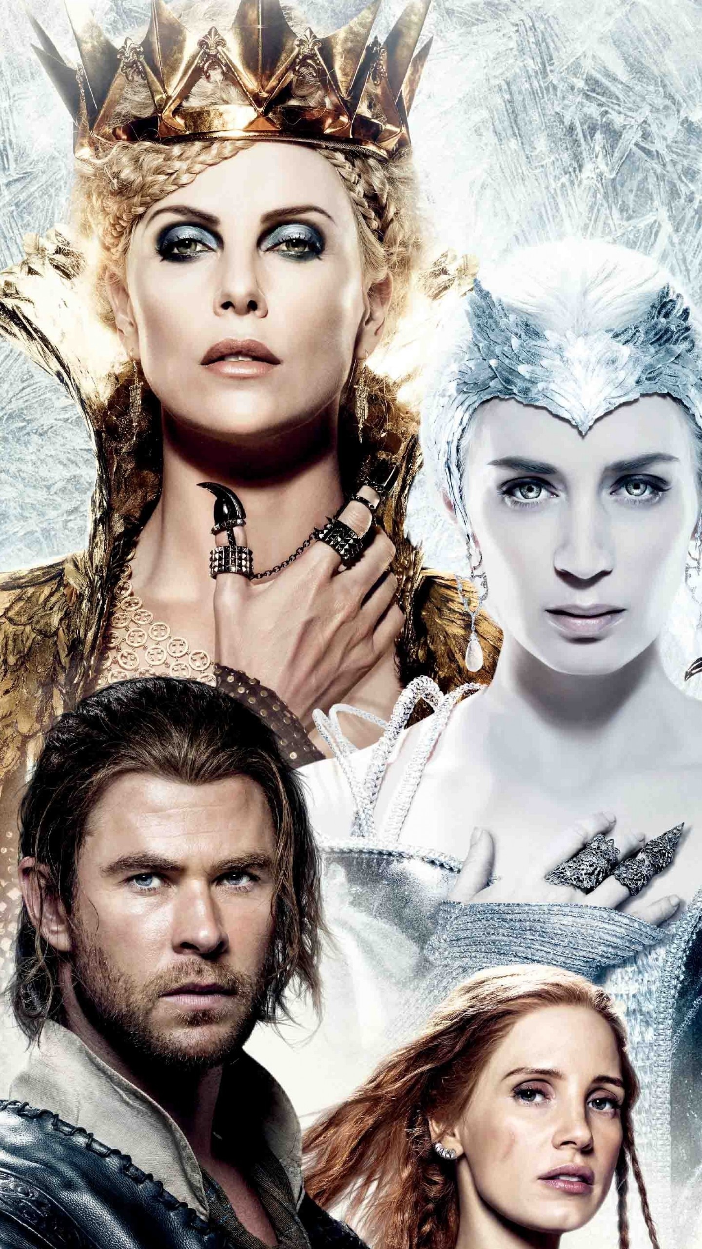 Emily Blunt, Queen Freya, The Huntsman sequel, Emily Blunt, 1440x2560 HD Handy
