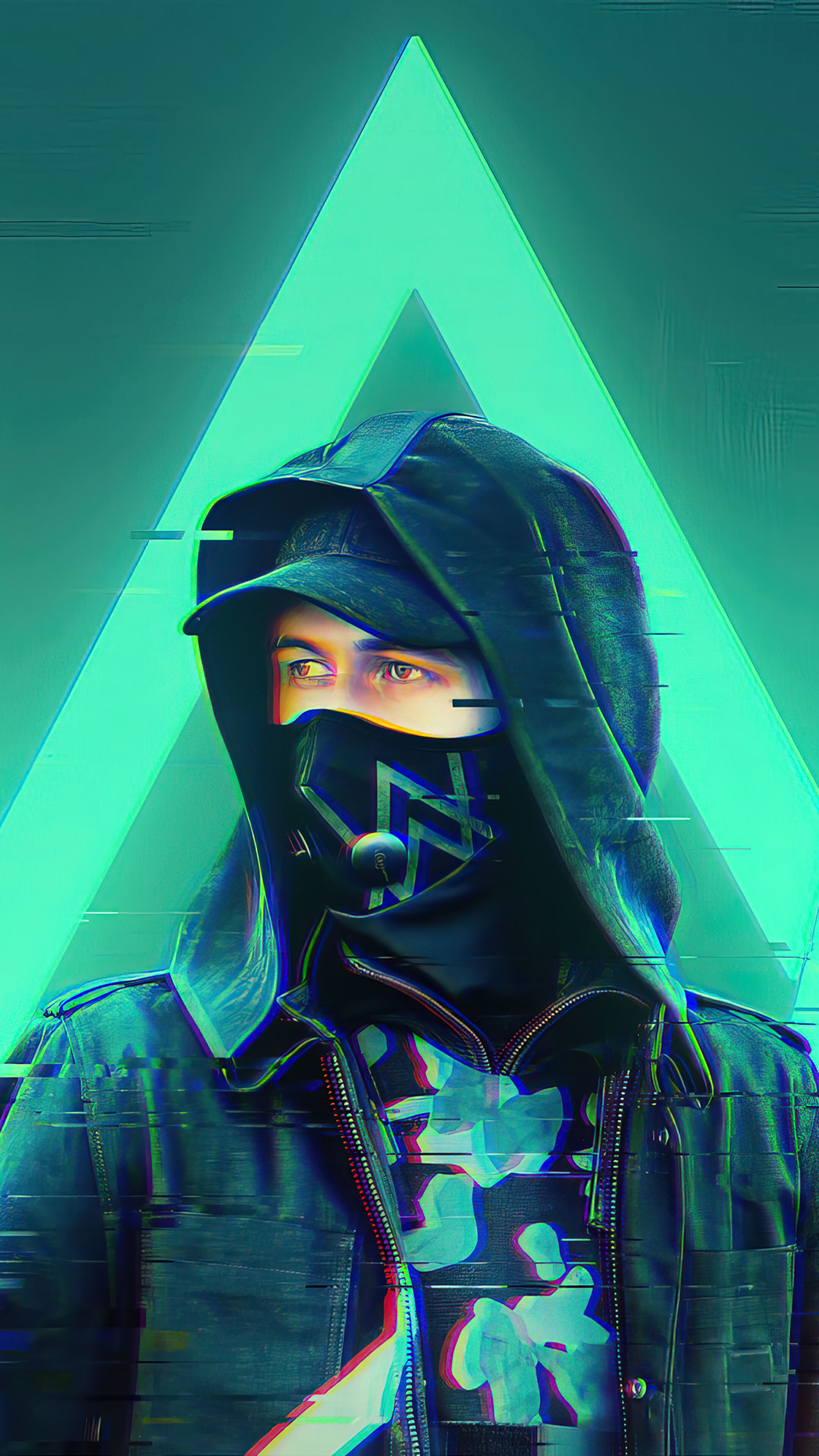 Alan Walker: “Faded”, 2015, Certified platinum in 14 countries. 2160x3840 4K Background.
