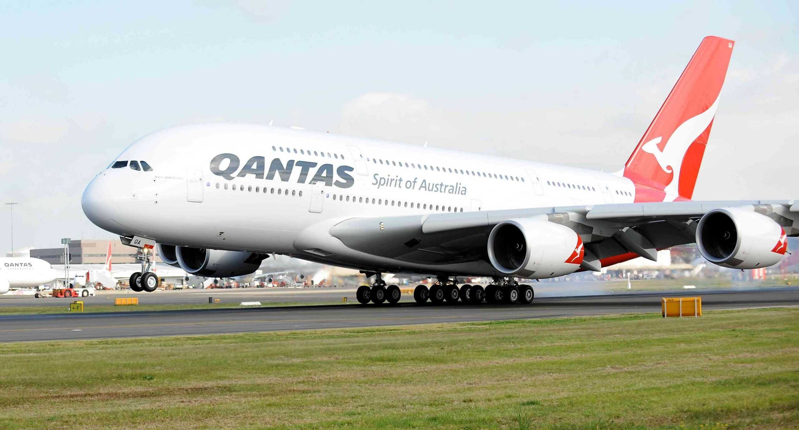 Qantas, Travels, 60 years, Trans pacific flights, 2560x1380 HD Desktop