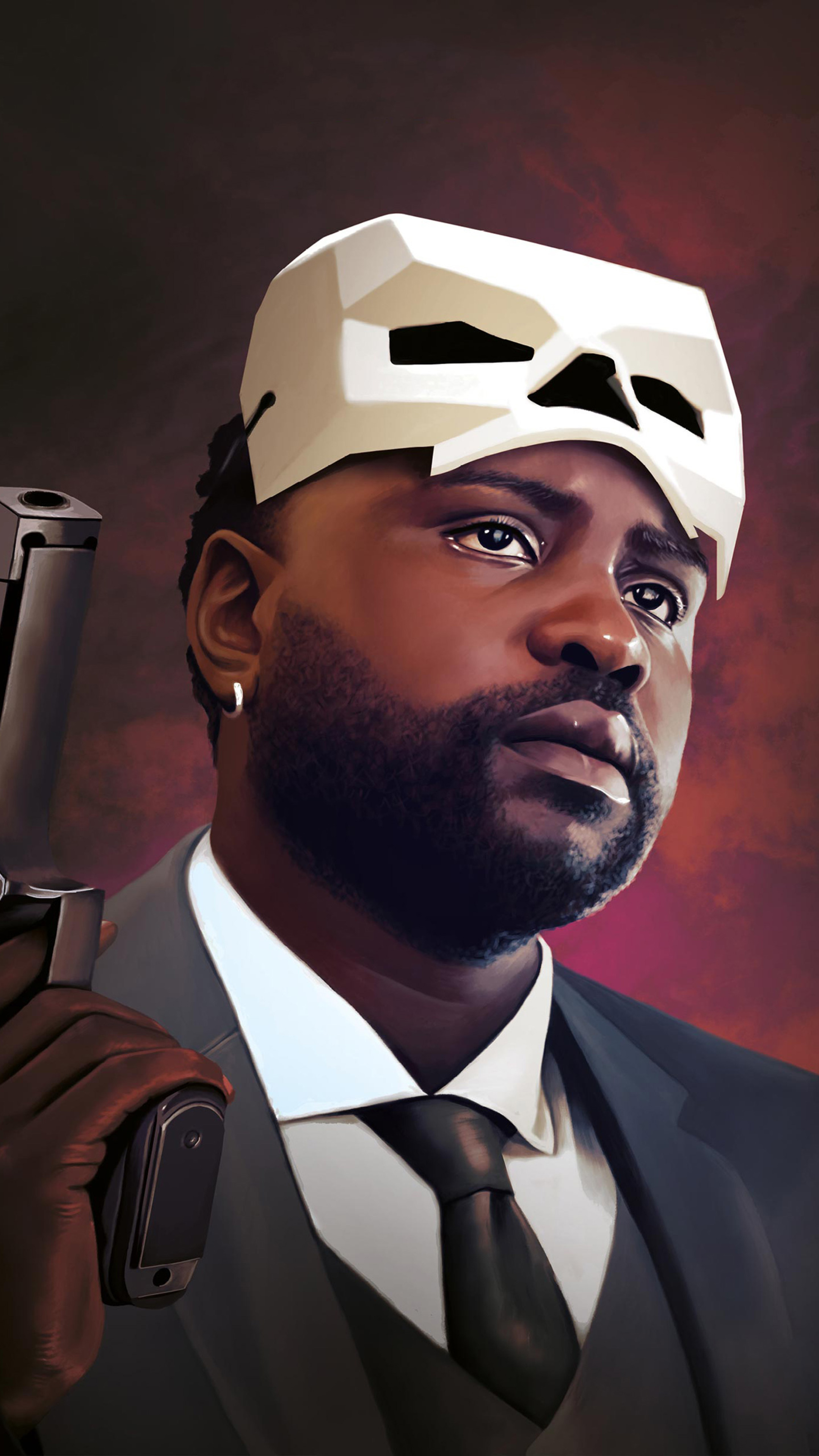 Brian Tyree Henry, Hotel Artemis, Sony Xperia, 4K wallpapers, 2160x3840 4K Phone