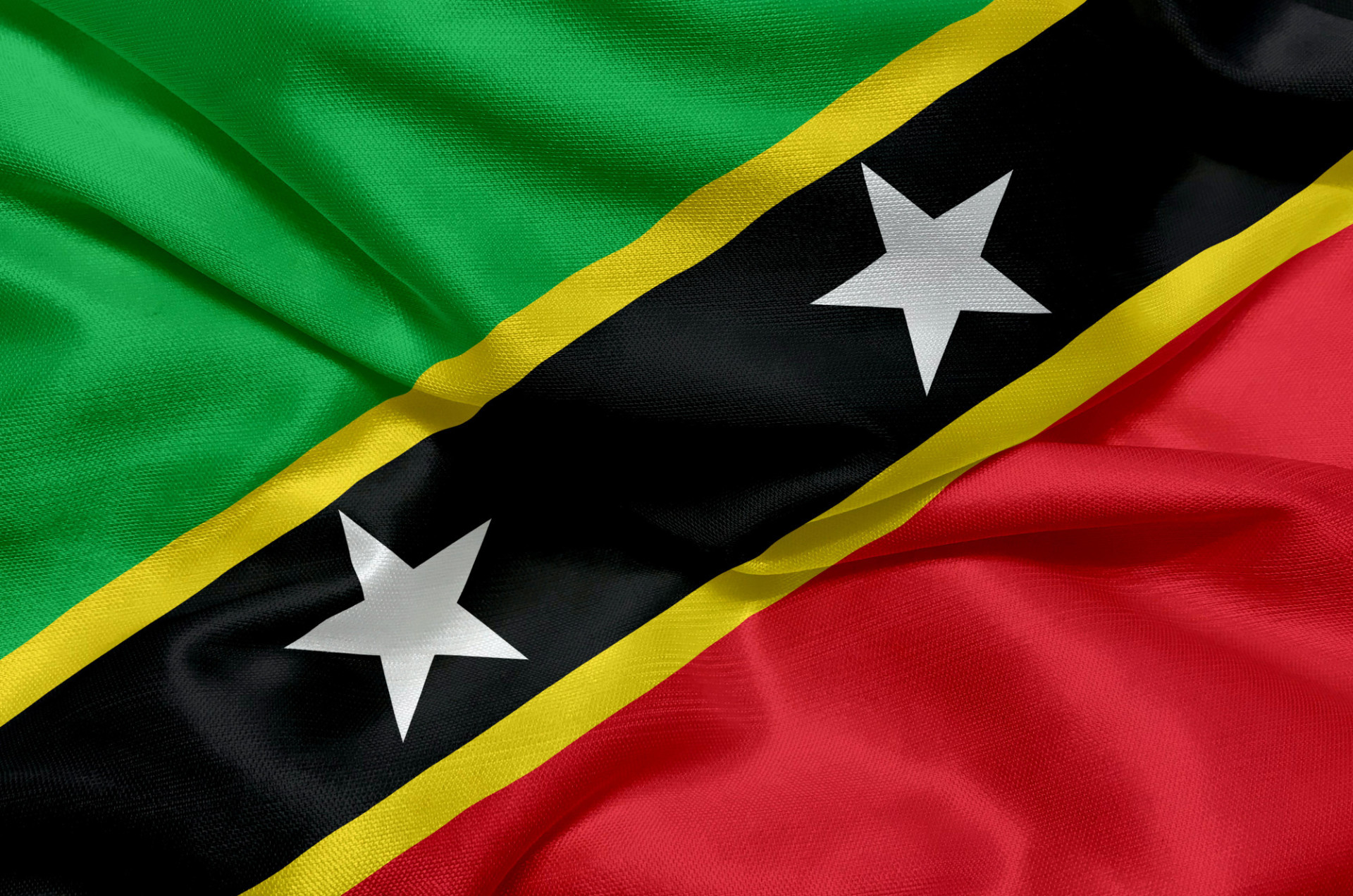 Saint Kitts and Nevis: The national motto is "Country Above Self", The Lesser Antilles, Flag of islands. 1920x1280 HD Wallpaper.