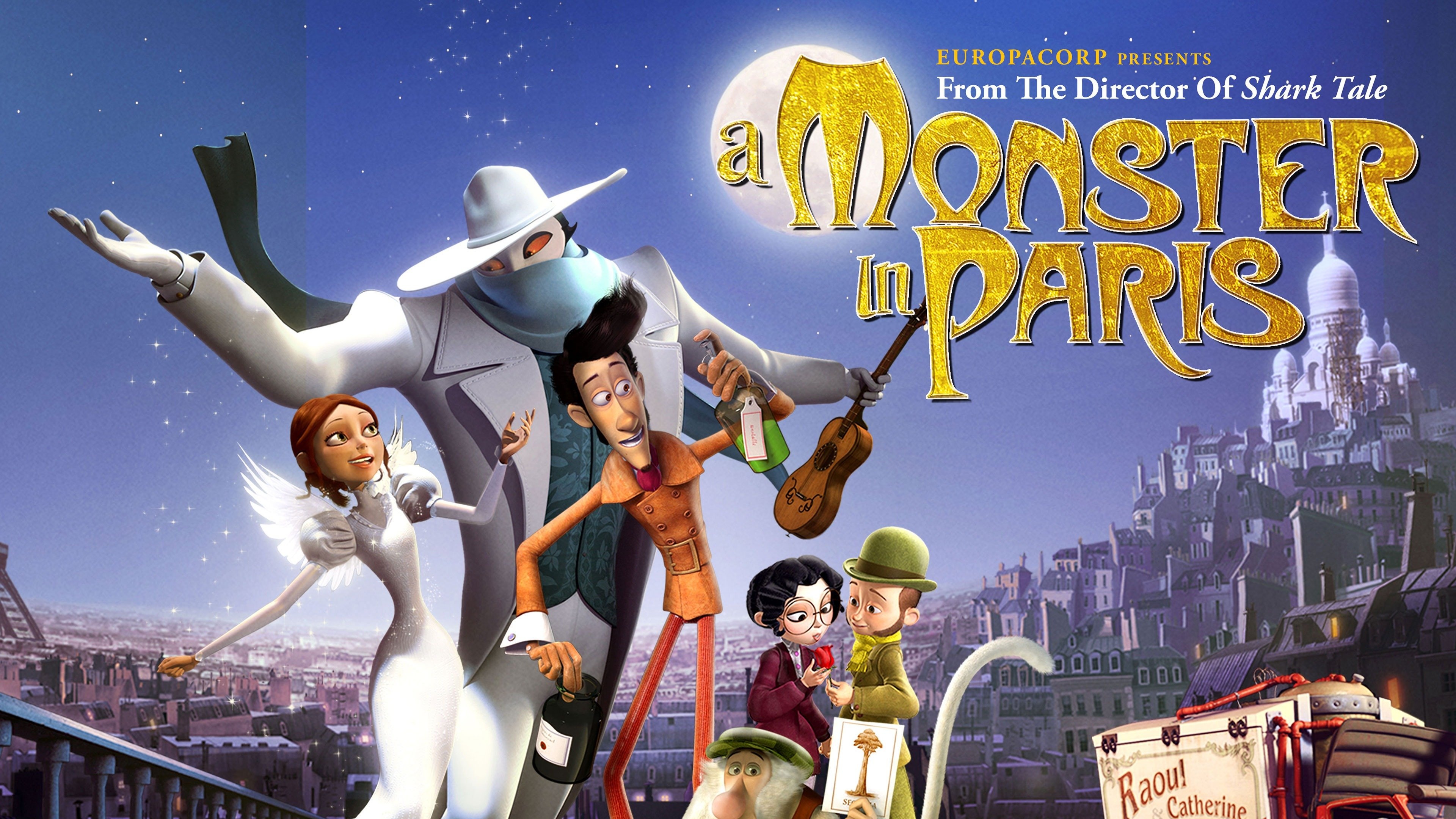 EuropaCorp movies, A monster in paris, Full movie, Watch online, 3840x2160 4K Desktop