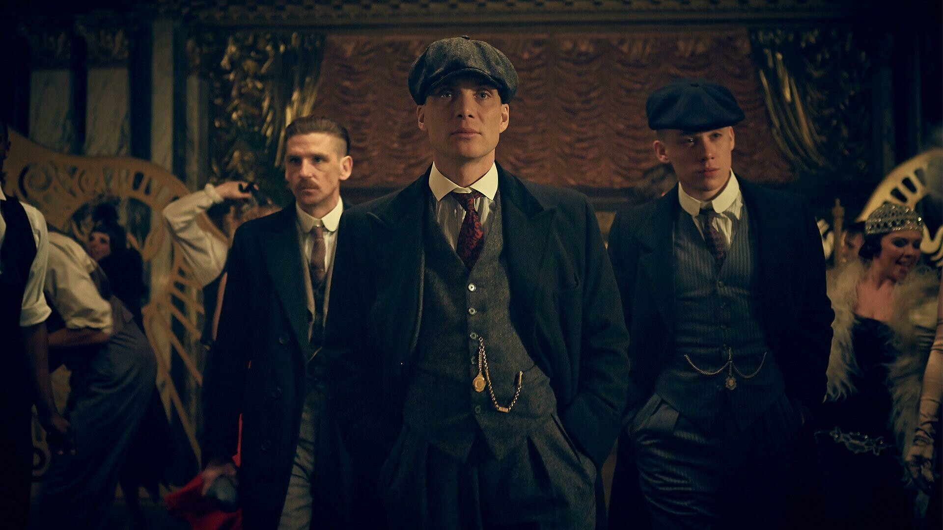 Peaky Blinders: Period gangster drama with Cillian Murphy and Sam Neill. 1920x1080 Full HD Wallpaper.