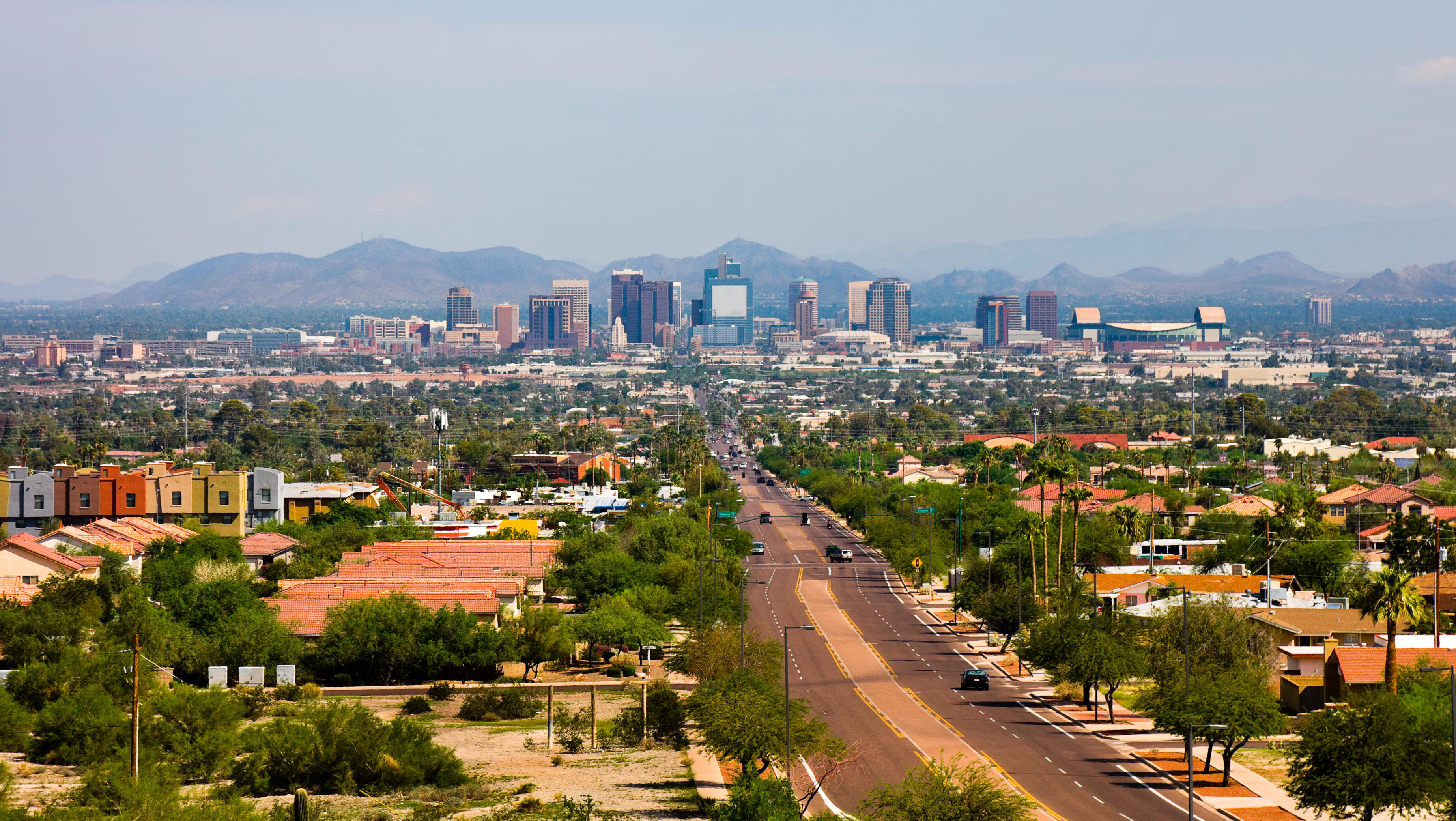 Phoenix Skyline, Things to do in Phoenix, Explore Arizona, Local attractions, 3700x2090 HD Desktop
