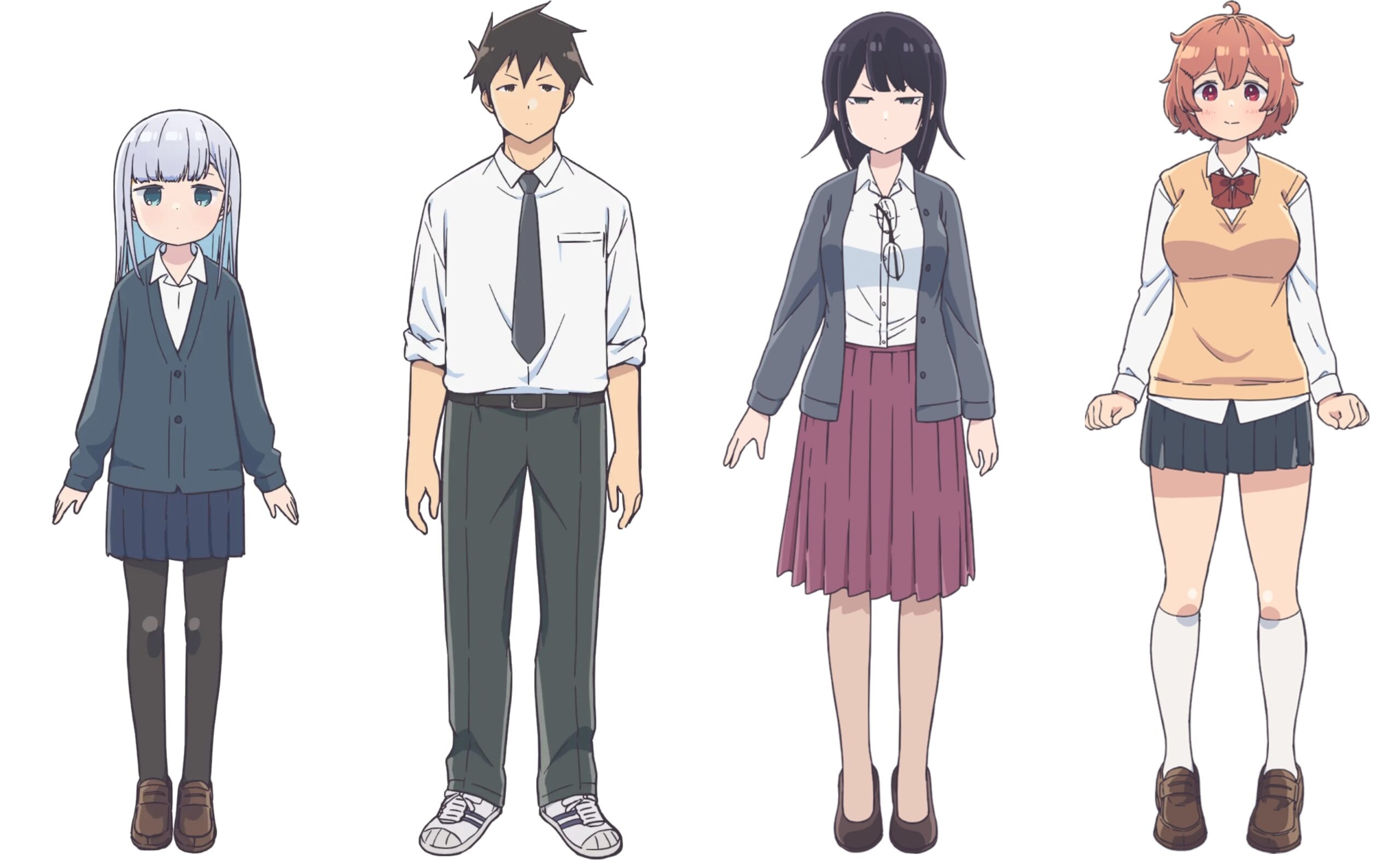 Aharen-san wa hakarenai anime, New visual, Additional cast, 2560x1580 HD Desktop