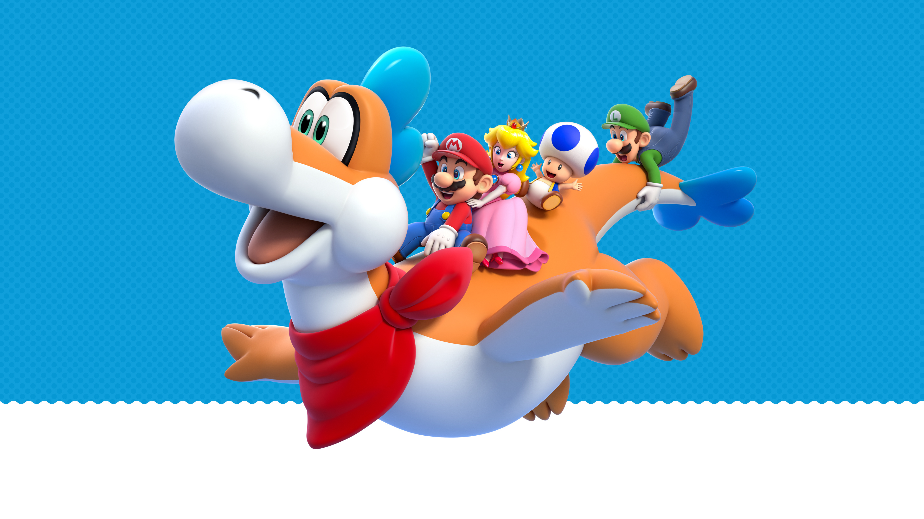 Mario Gaming, Super Mario 3D World, Plessie Wallpaper, 3840x2160 4K Desktop