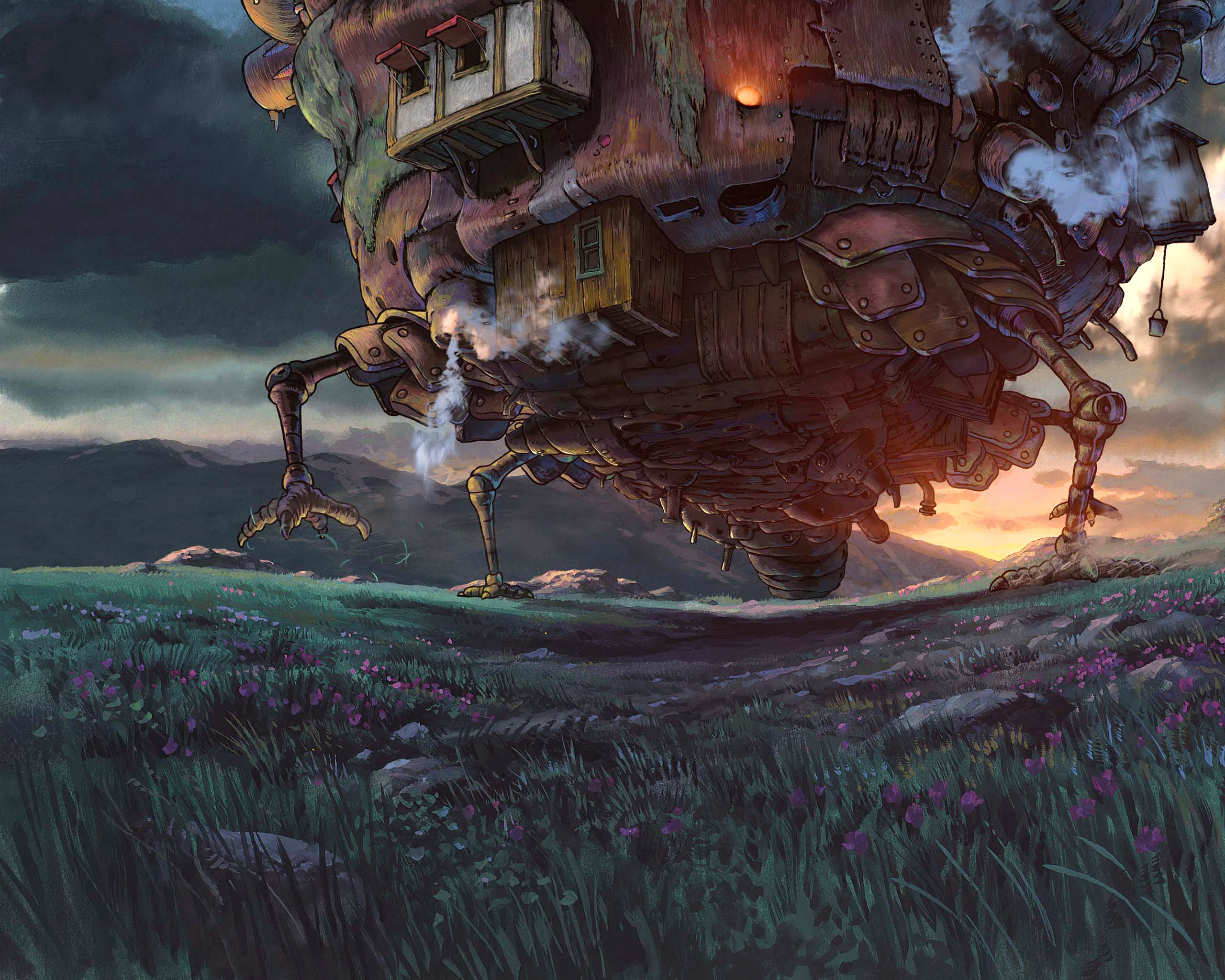 90+ Howl's Moving Castle HD Wallpapers and Backgrounds 2560x2050