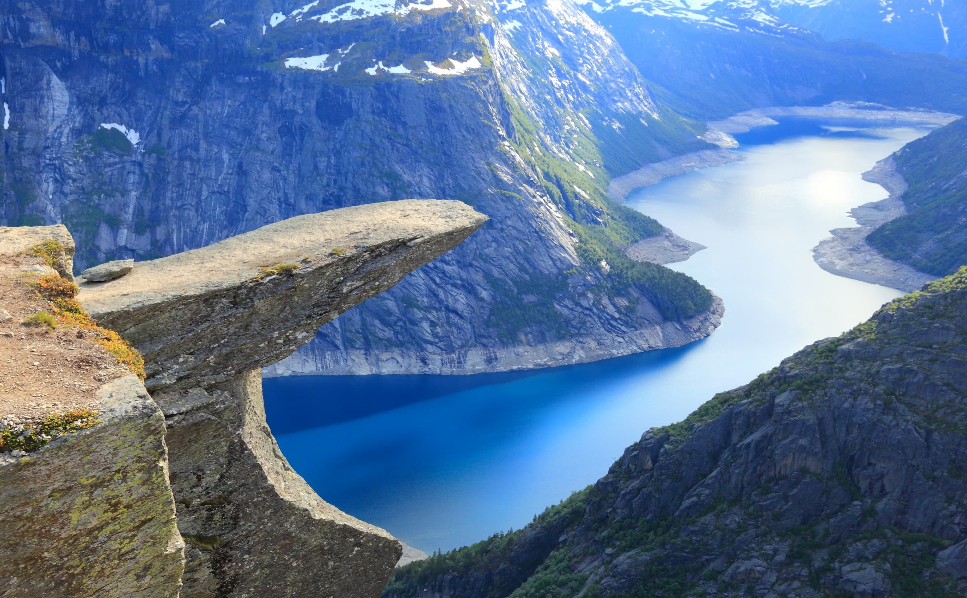Trolltunga magic, Discover Norway's wonders, Seven reasons to visit, Unforgettable journey, 3240x2000 HD Desktop
