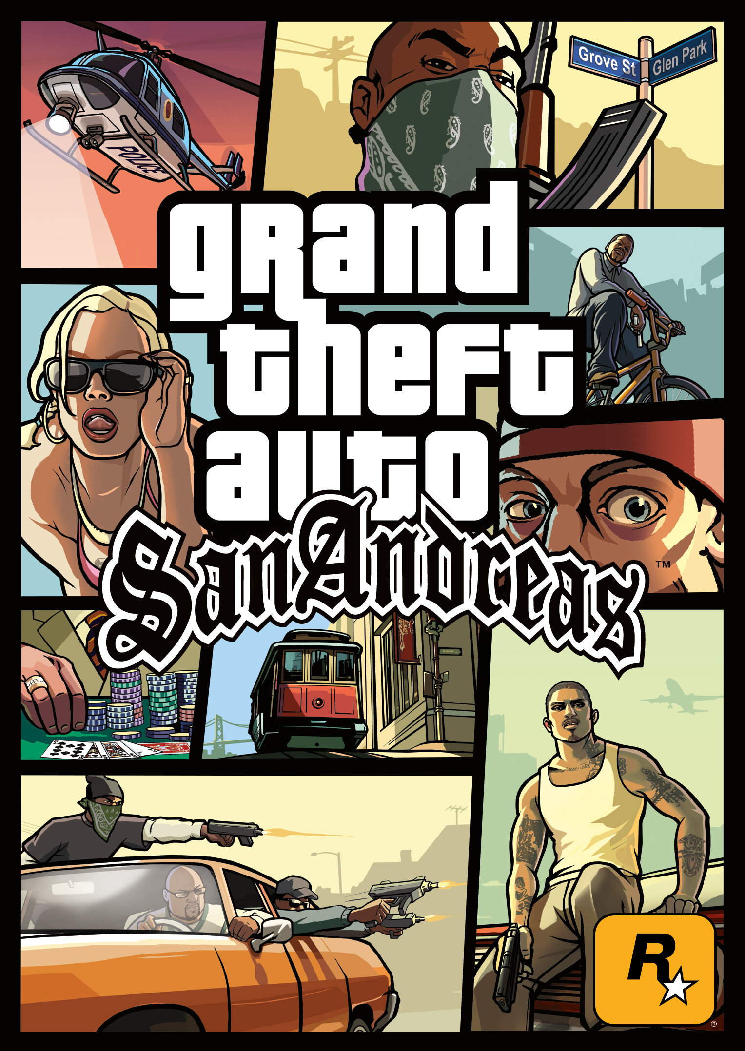 Grand Theft Auto: San Andreas: Rockstar's fifth mainline GTA game, Carl Johnson. 1530x2160 HD Wallpaper.