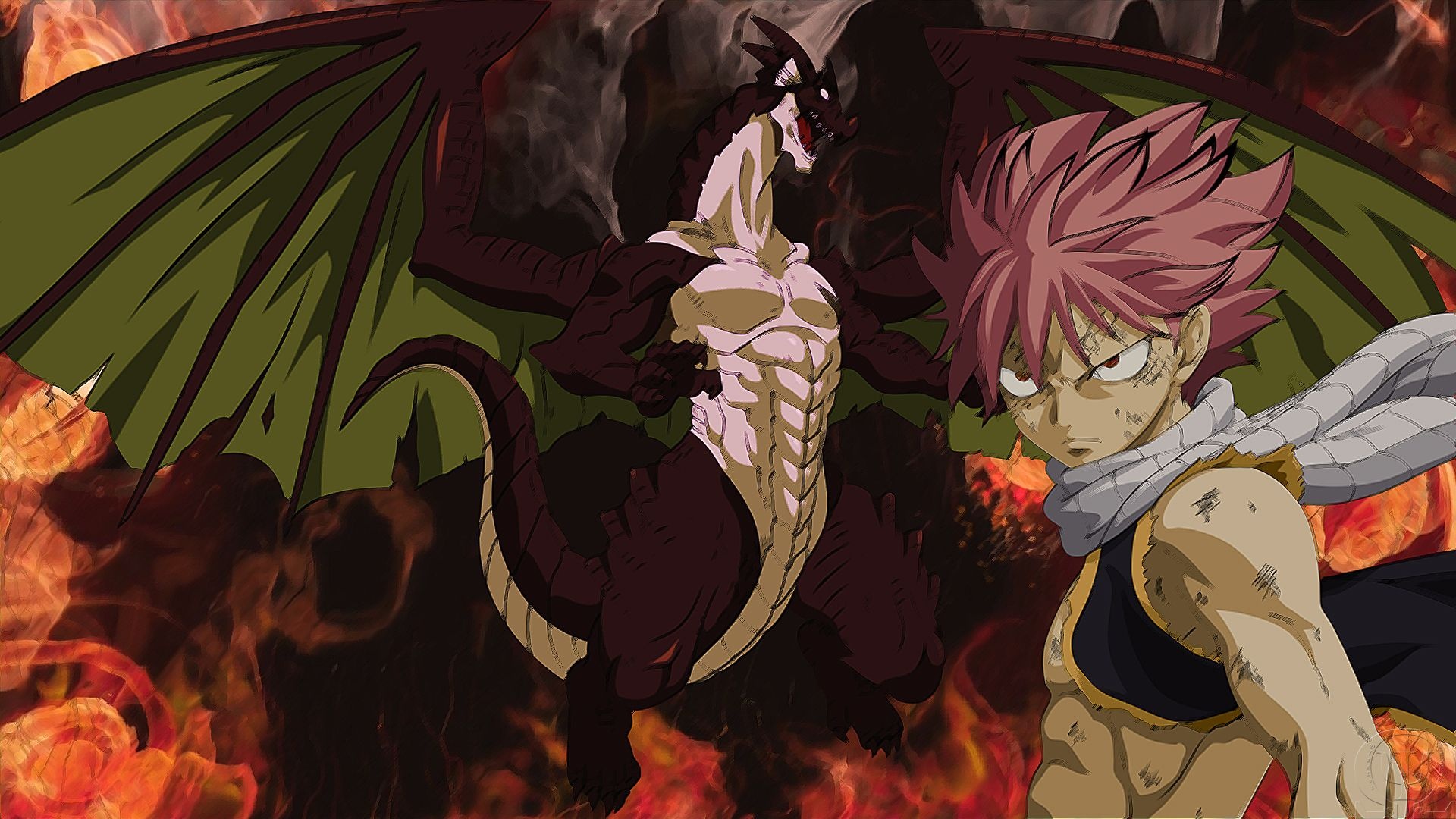 Igneel Anime, fanart collection, creative expressions, fan-created artworks, 1920x1080 Full HD Desktop