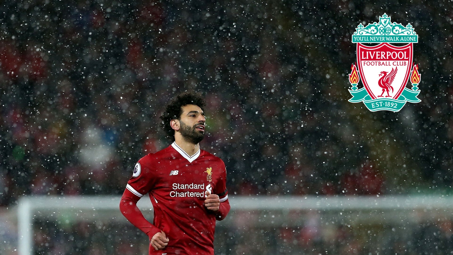 Mohamed Salah: One of the world's best and most prolific forwards and a serial champion with Liverpool. 1920x1080 Full HD Wallpaper.