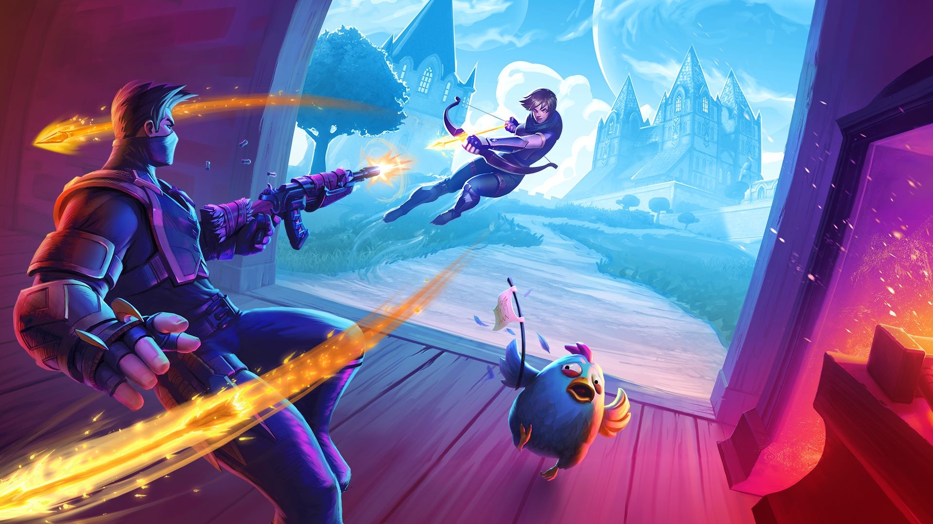 Realm Royale, Game wallpapers, Gaming art, Battle royale excitement, 1920x1080 Full HD Desktop