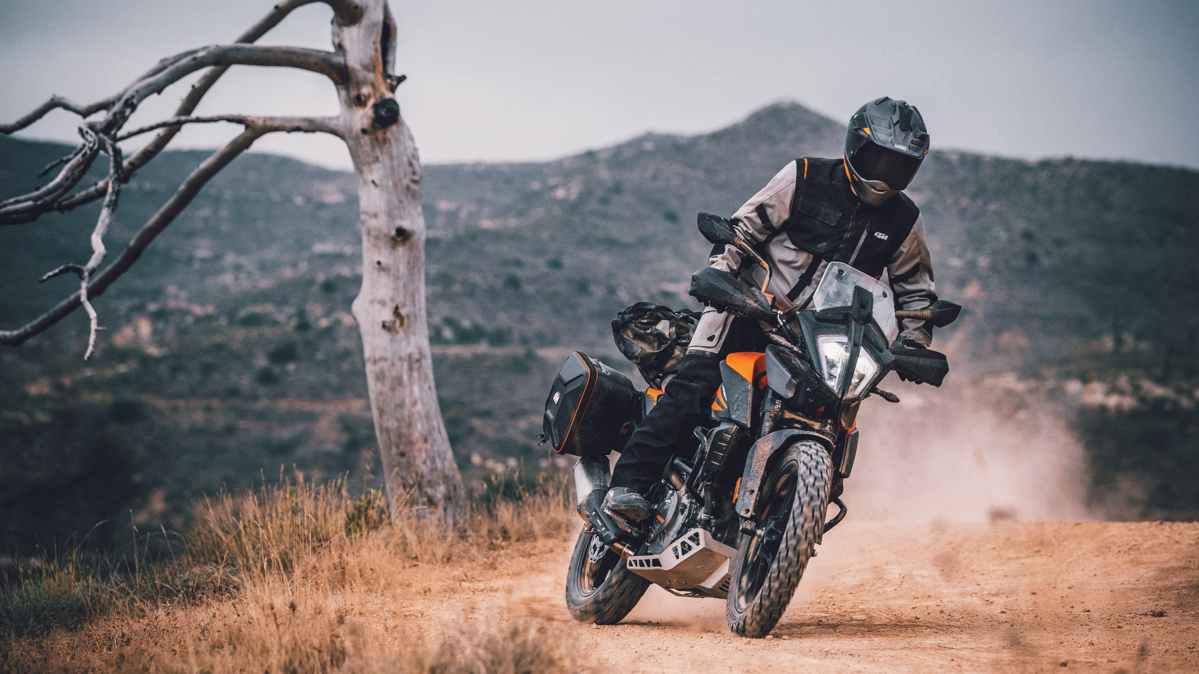 KTM 250 Adventure, 2020 model, Motorcycle, Ethanol fuel, 3840x2160 4K Desktop