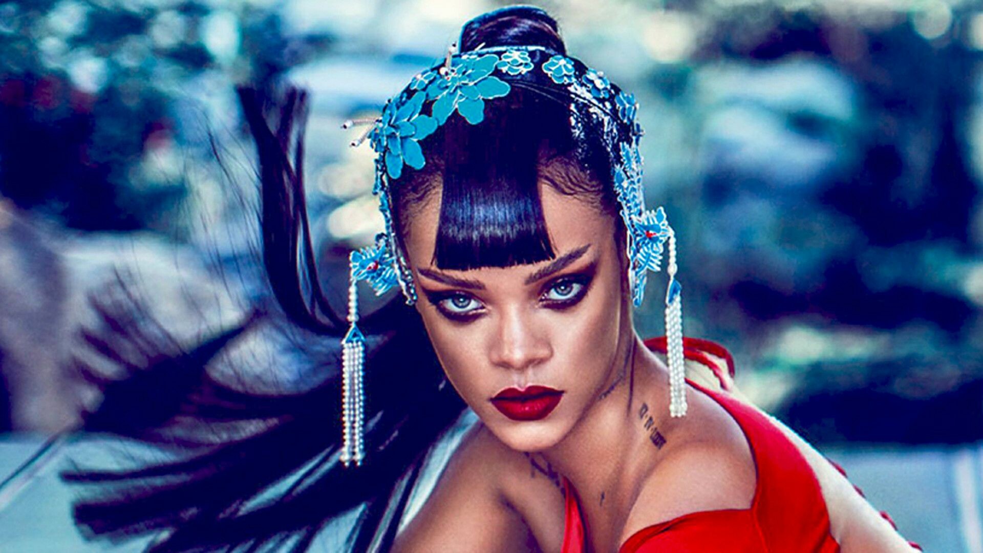Rihanna: Talk That Talk, Released one year after Loud. 1920x1080 Full HD Wallpaper.