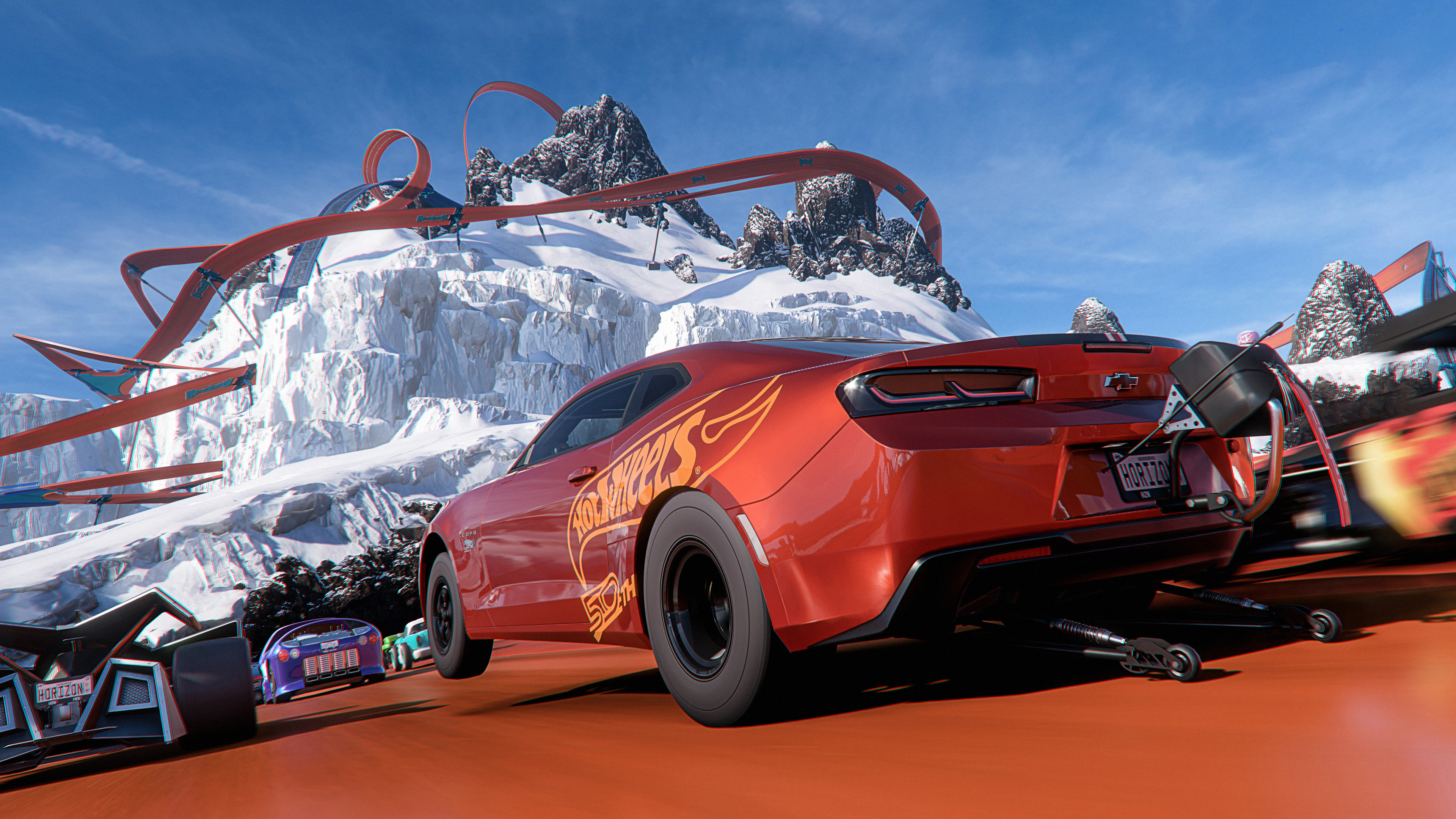 Hot Wheels, Forza Horizon 5 car racing, 3840x2160 4K Desktop