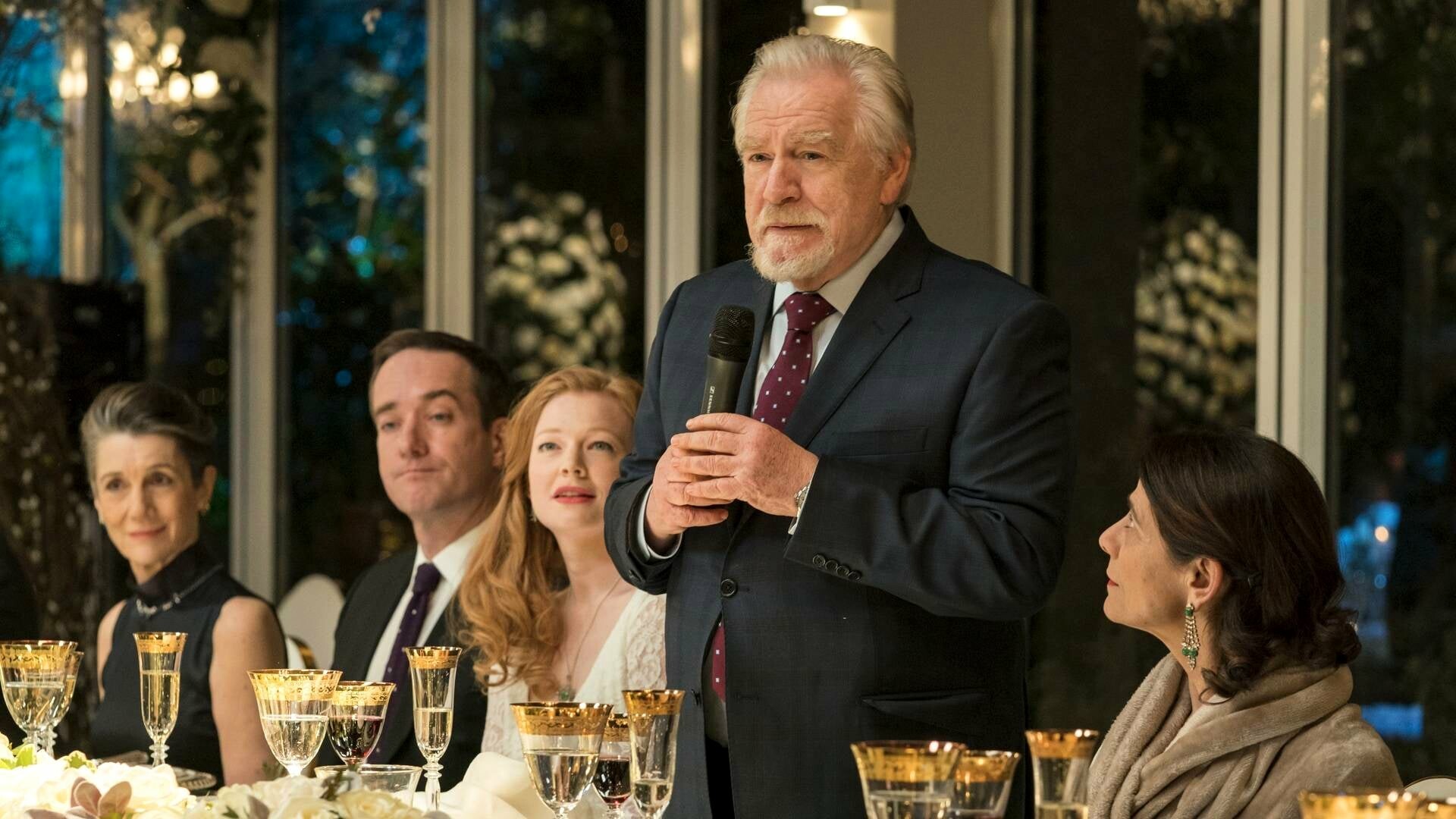 Succession (TV Series): The Roy Family, the dysfunctional owners of a global media empire. 1920x1080 Full HD Wallpaper.