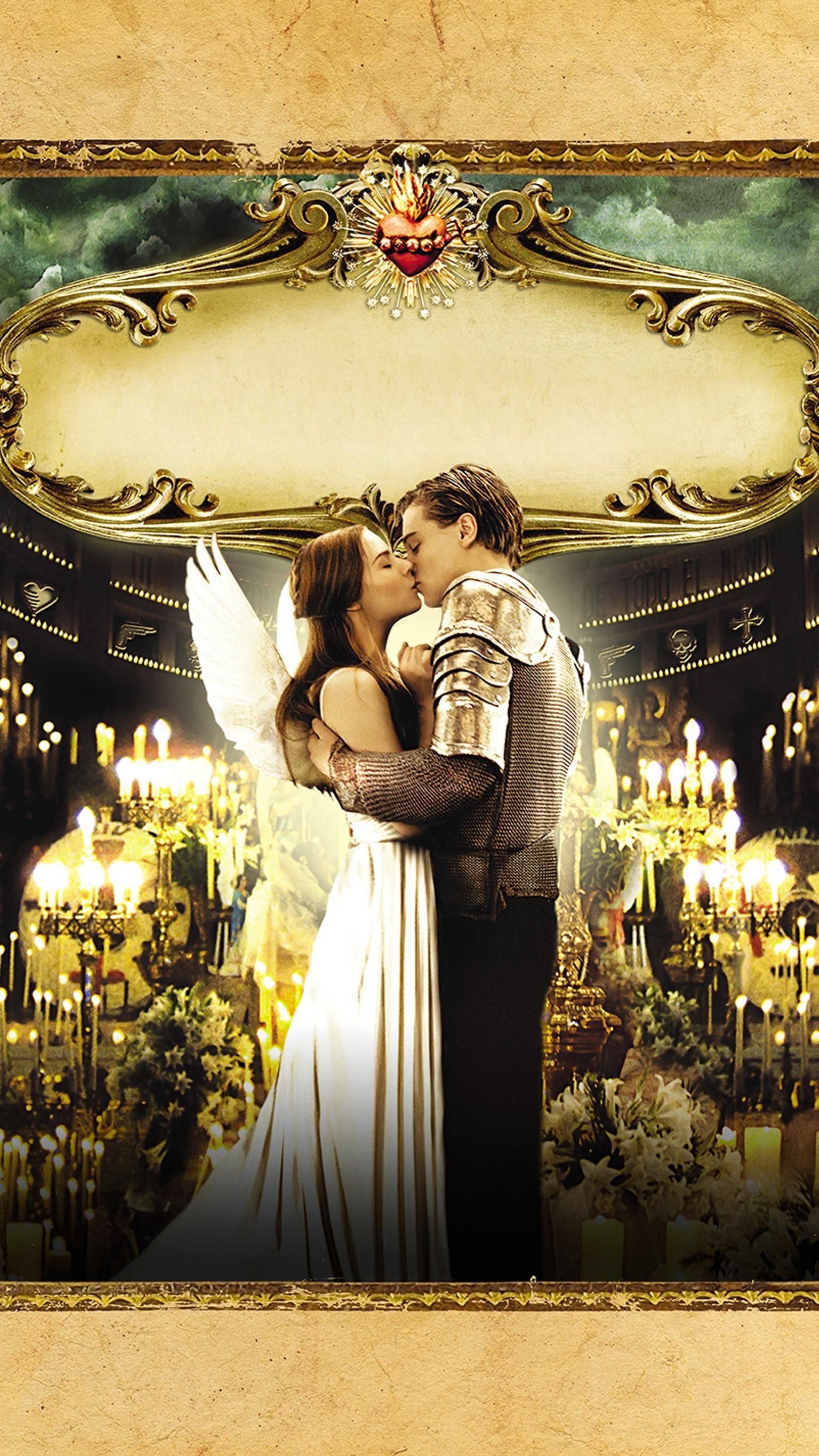 Romeo + Juliet, Phone wallpaper, Film adaptation, Romantic tragedy, 1540x2740 HD Phone