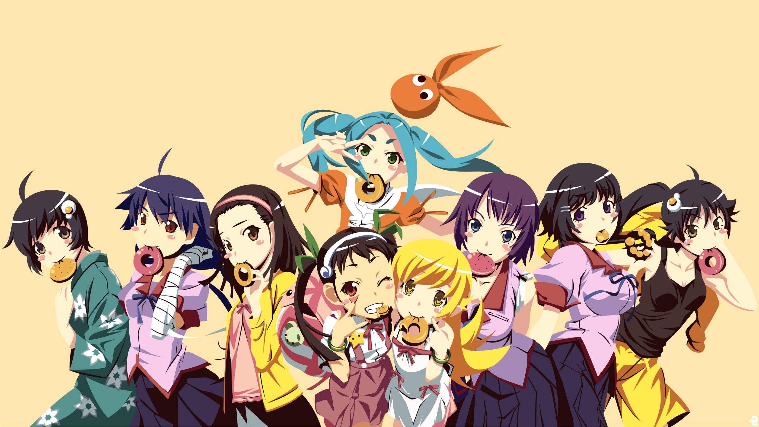 Monogatari series anime, Dibujos de anime, Monogatari fondos, 3840x2160, 2560x1440 HD Desktop