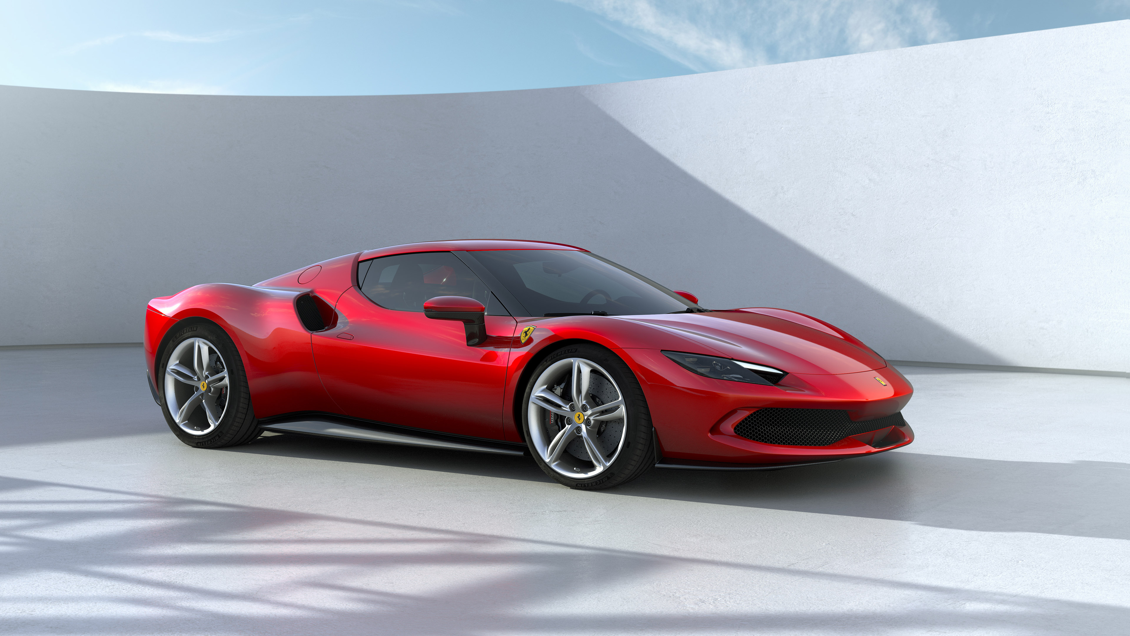 Ferrari 296 GTB, HD wallpapers, Backgrounds, 3840x2160 4K Desktop