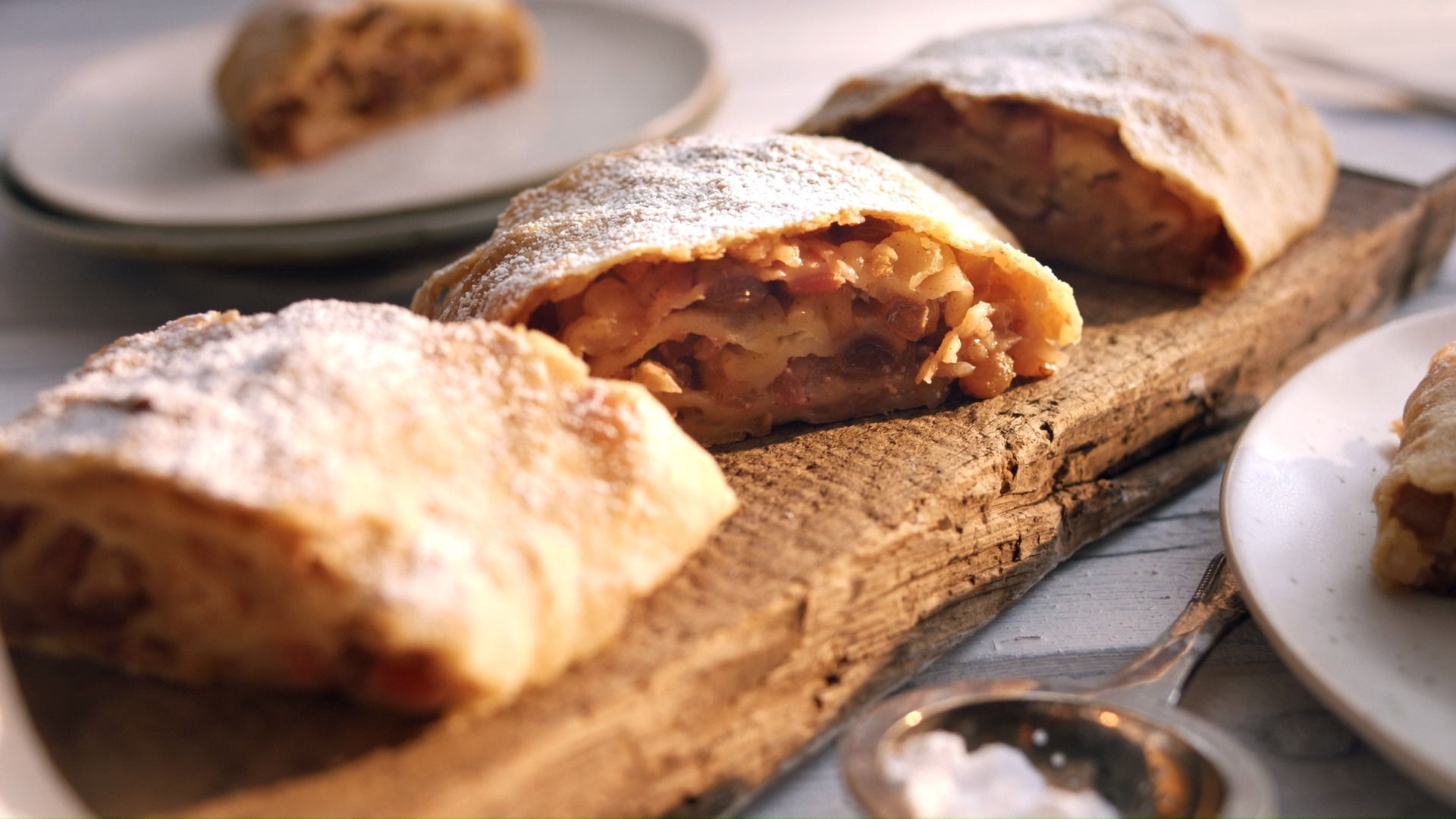 Strudel: A national dish and culinary heritage of Austria. 1920x1080 Full HD Wallpaper.
