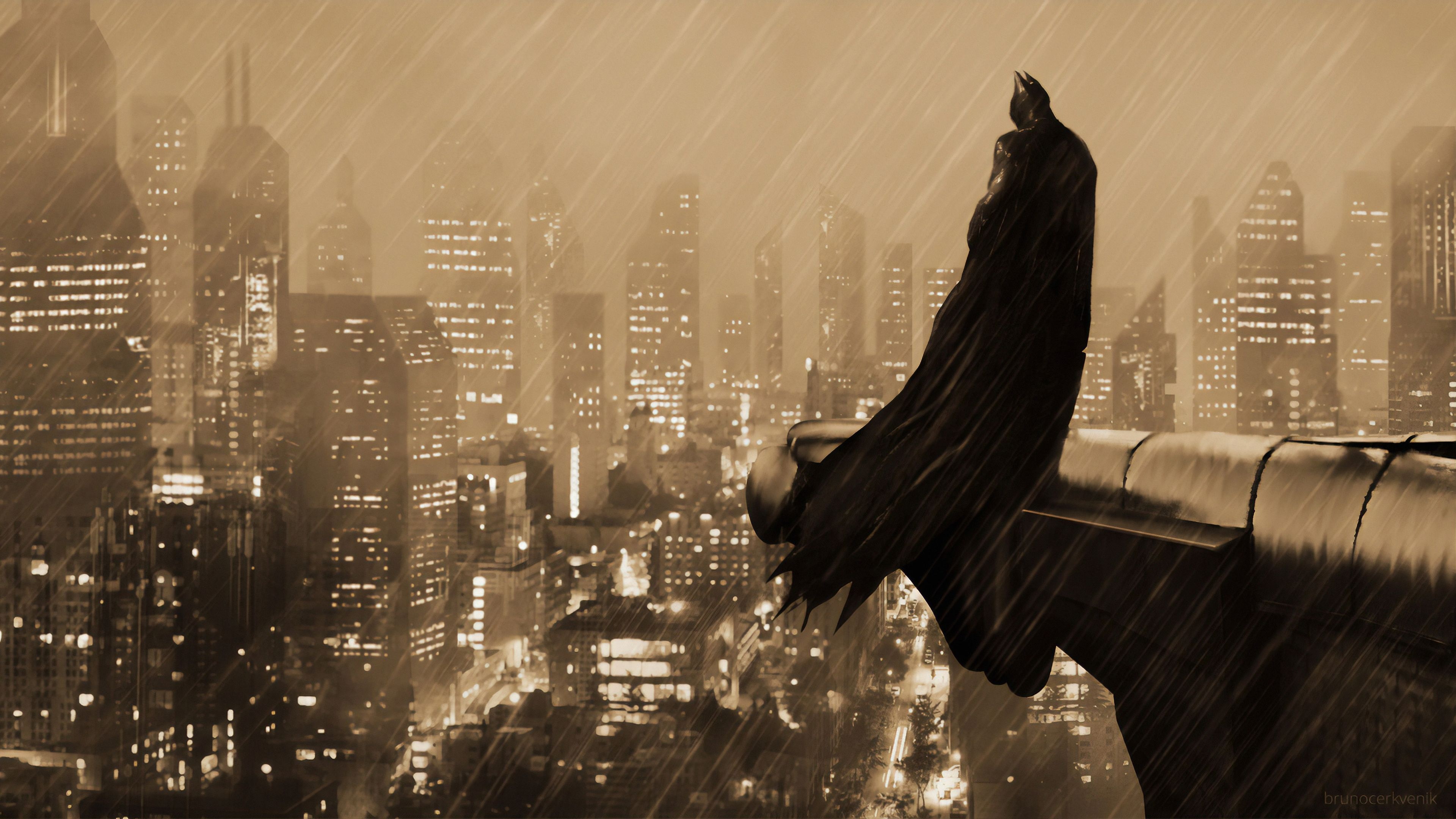 Gotham City, Top wallpapers, 3840x2160 4K Desktop