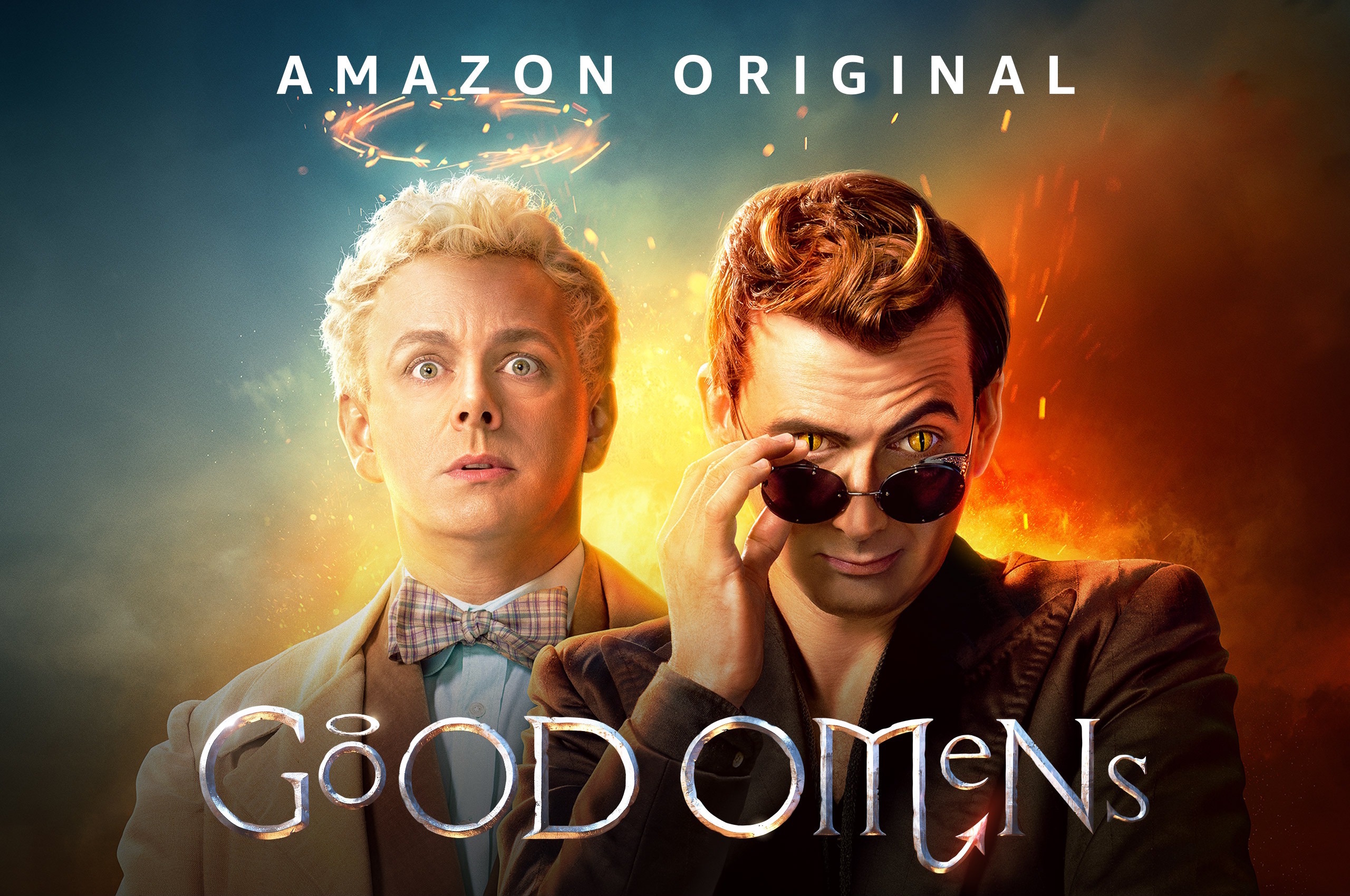 Good Omens TV series, Supernatural drama, HD wallpaper, Intriguing storyline, 2560x1700 HD Desktop