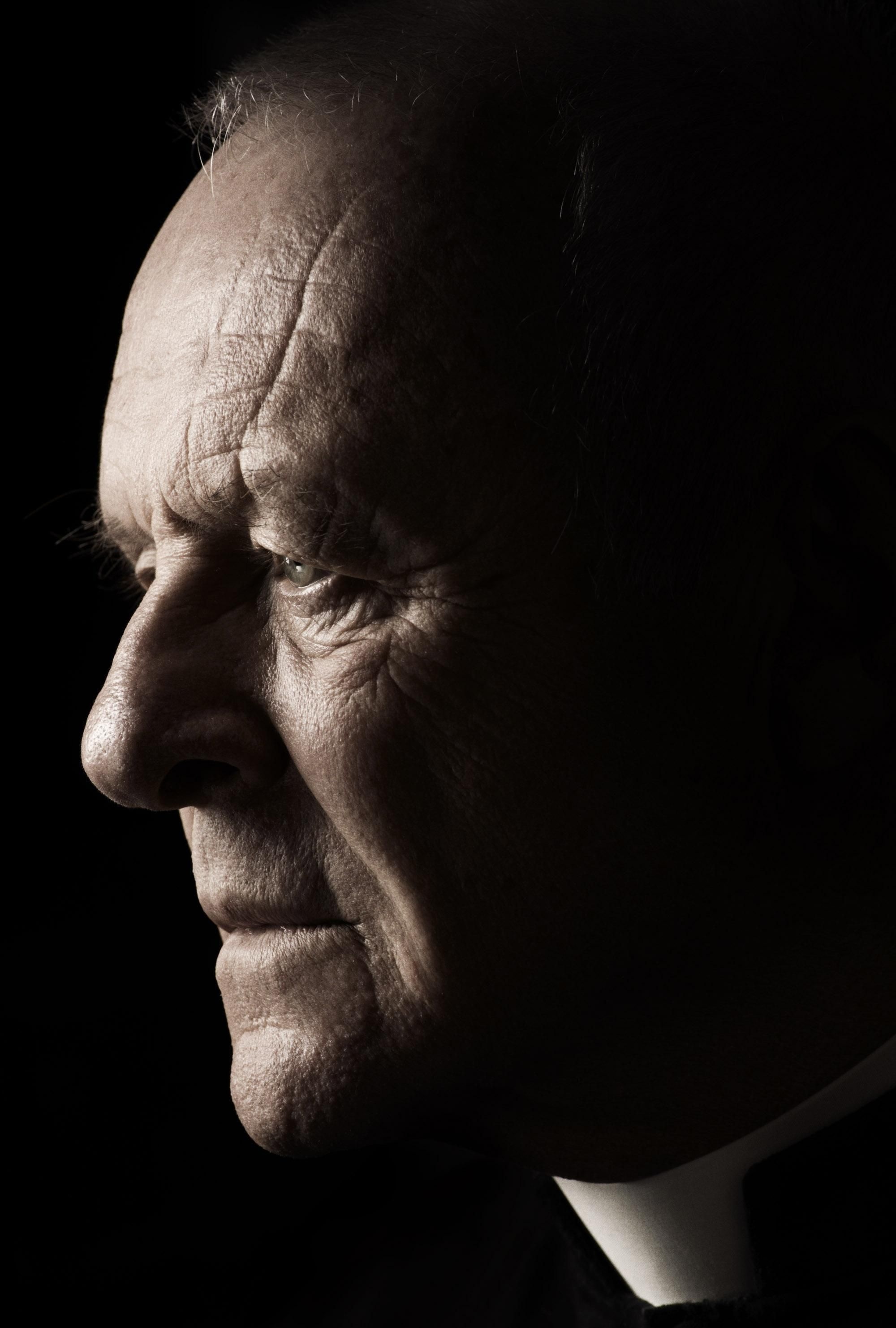 Anthony Hopkins, Distinguished portrait, Captivating expression, Timeless actor, 2000x2970 HD Phone