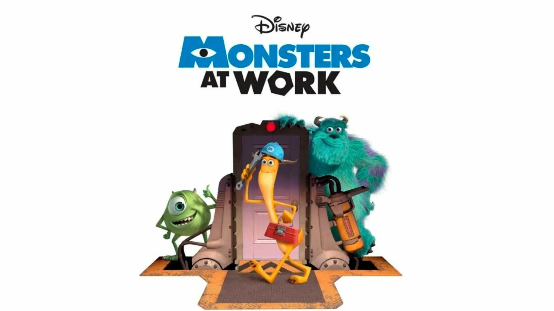 Monsters at Work: The series was released on Disney+ on July 7, 2021. 1920x1080 Full HD Background.